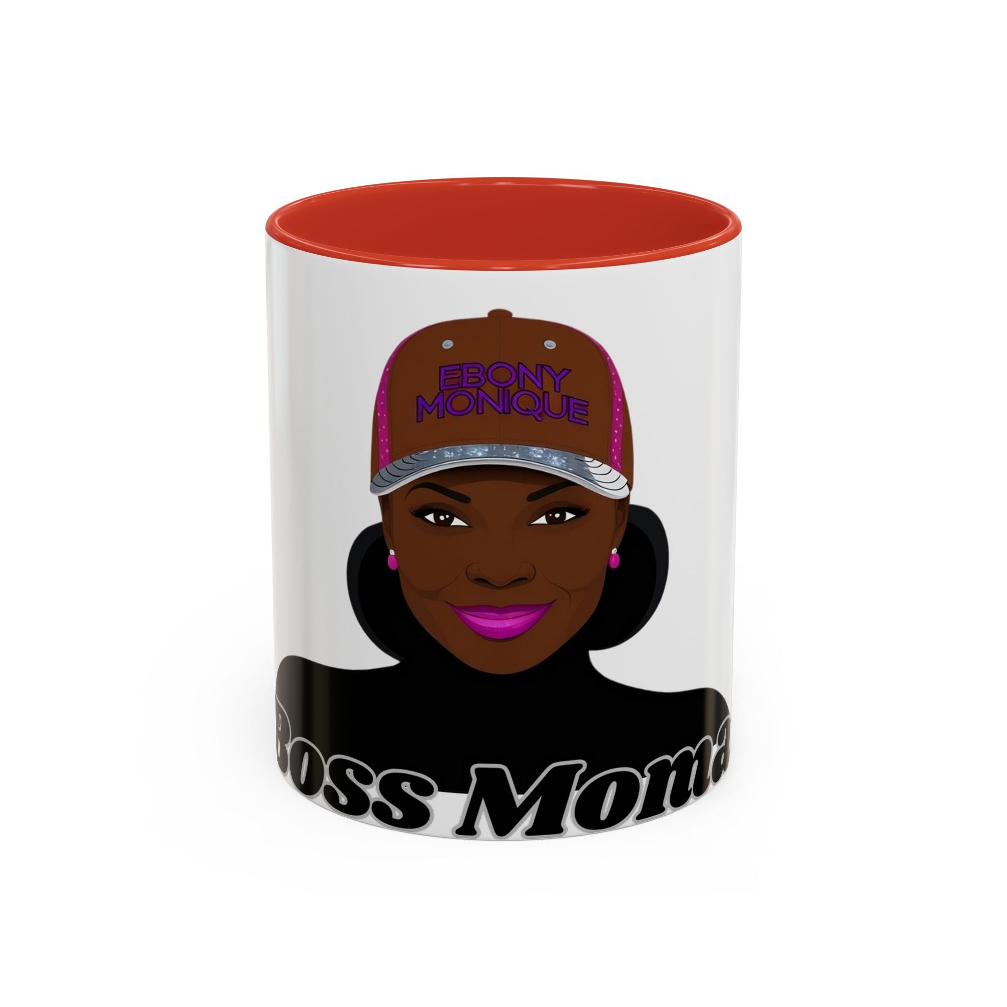 Boss Mama Accent Coffee Mug - Empowerment Gift for Strong Women