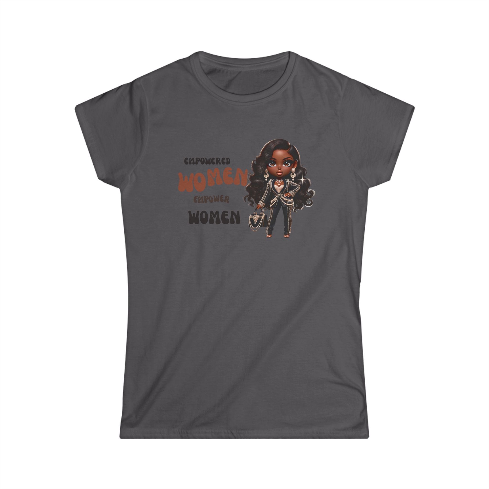 Empowered Women Softstyle Tee - Celebrate Strength and Unity