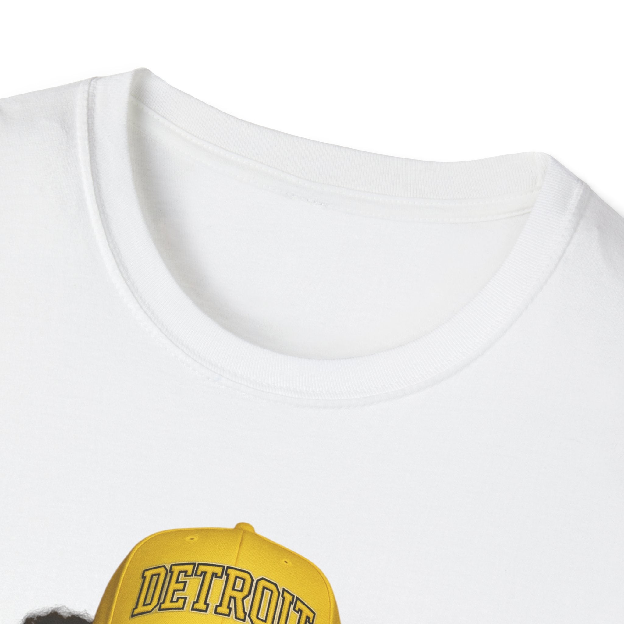 Yellow Cultural Heritage Tee - Detroit City Pride T-Shirt, Unisex Graphic Tee, Vintage Style Shirt, Gift for Music Lovers, Festival Apparel