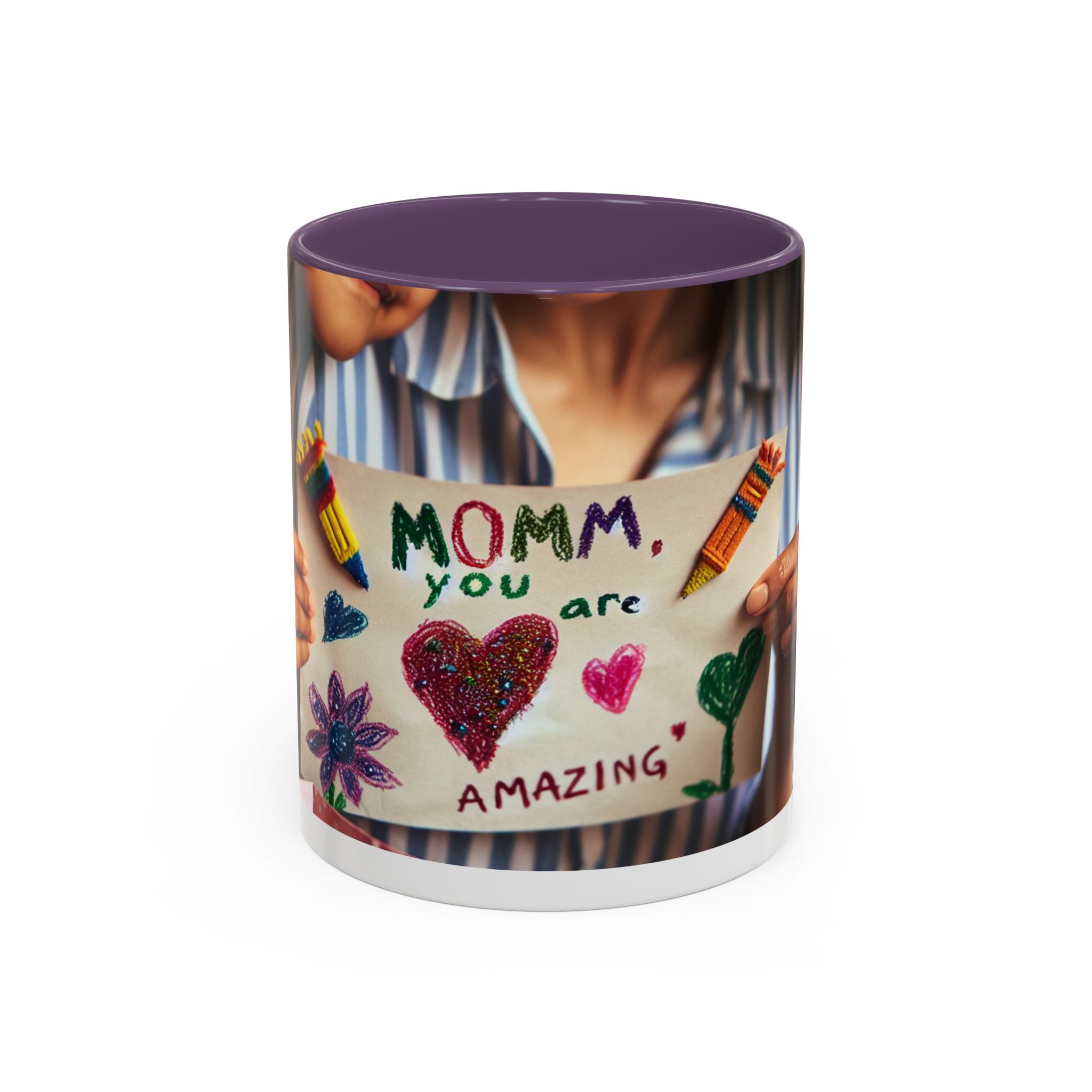 Mommy Appreciation Accent Coffee Mug - Heartfelt Gift for Mother's Day