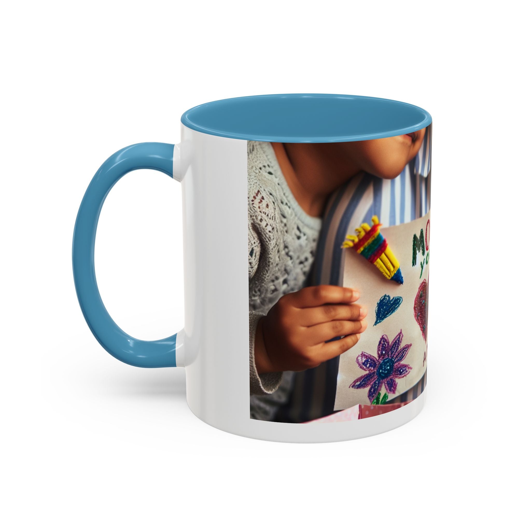 Mommy Appreciation Accent Coffee Mug - Heartfelt Gift for Mother's Day