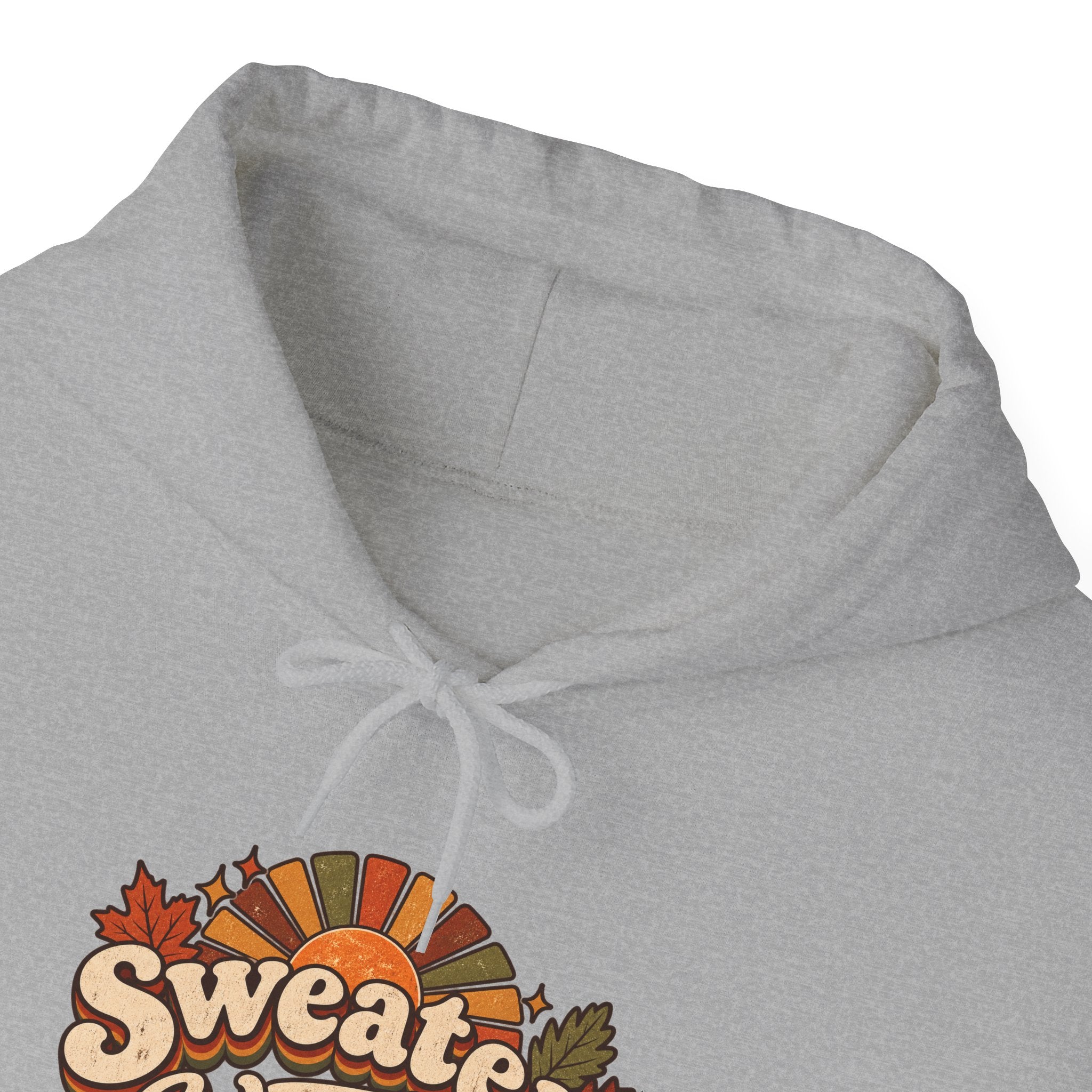 Sweater Weather Hoodie — Cozy Fall Pumpkin Graphic Hoodie