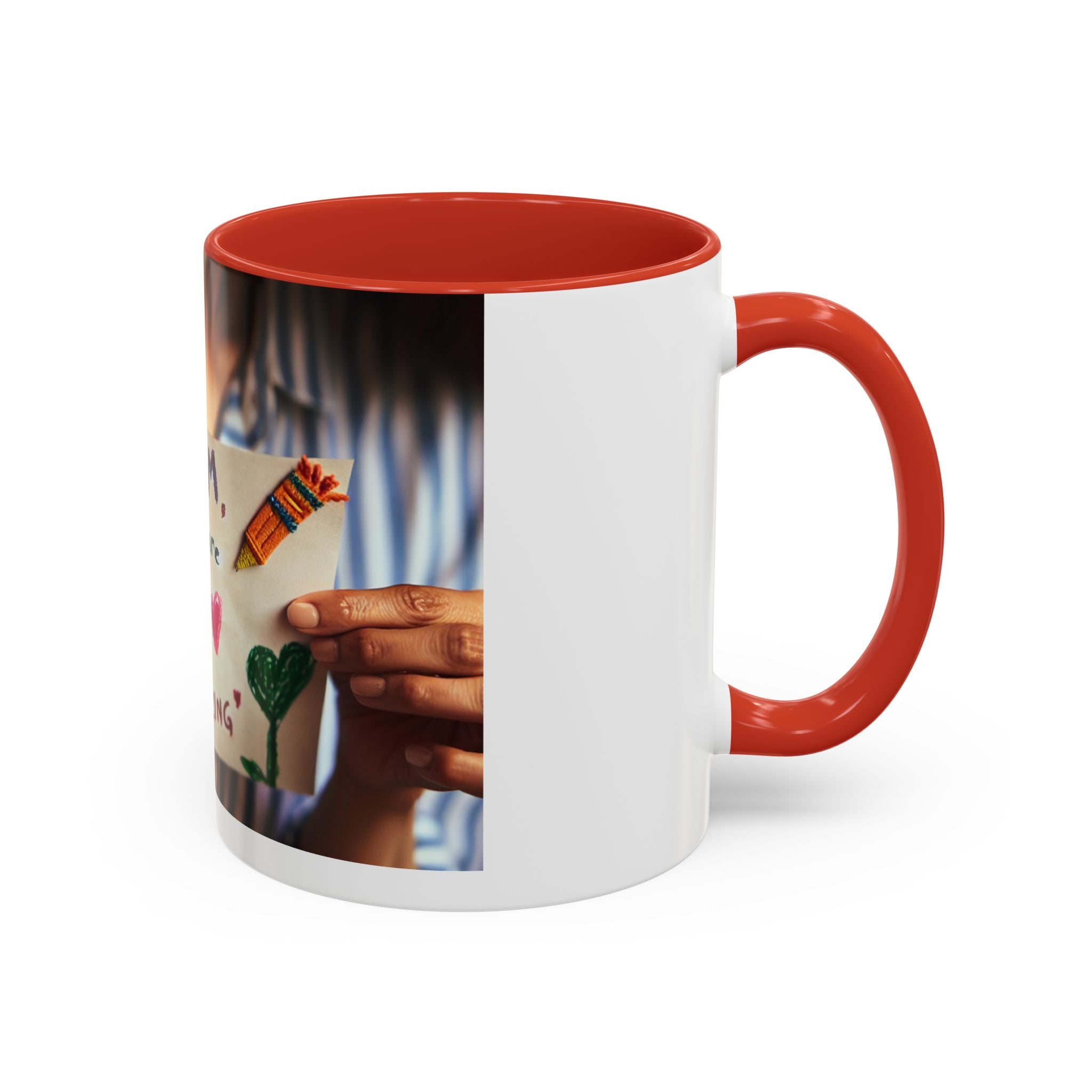 Mommy Appreciation Accent Coffee Mug - Heartfelt Gift for Mother's Day