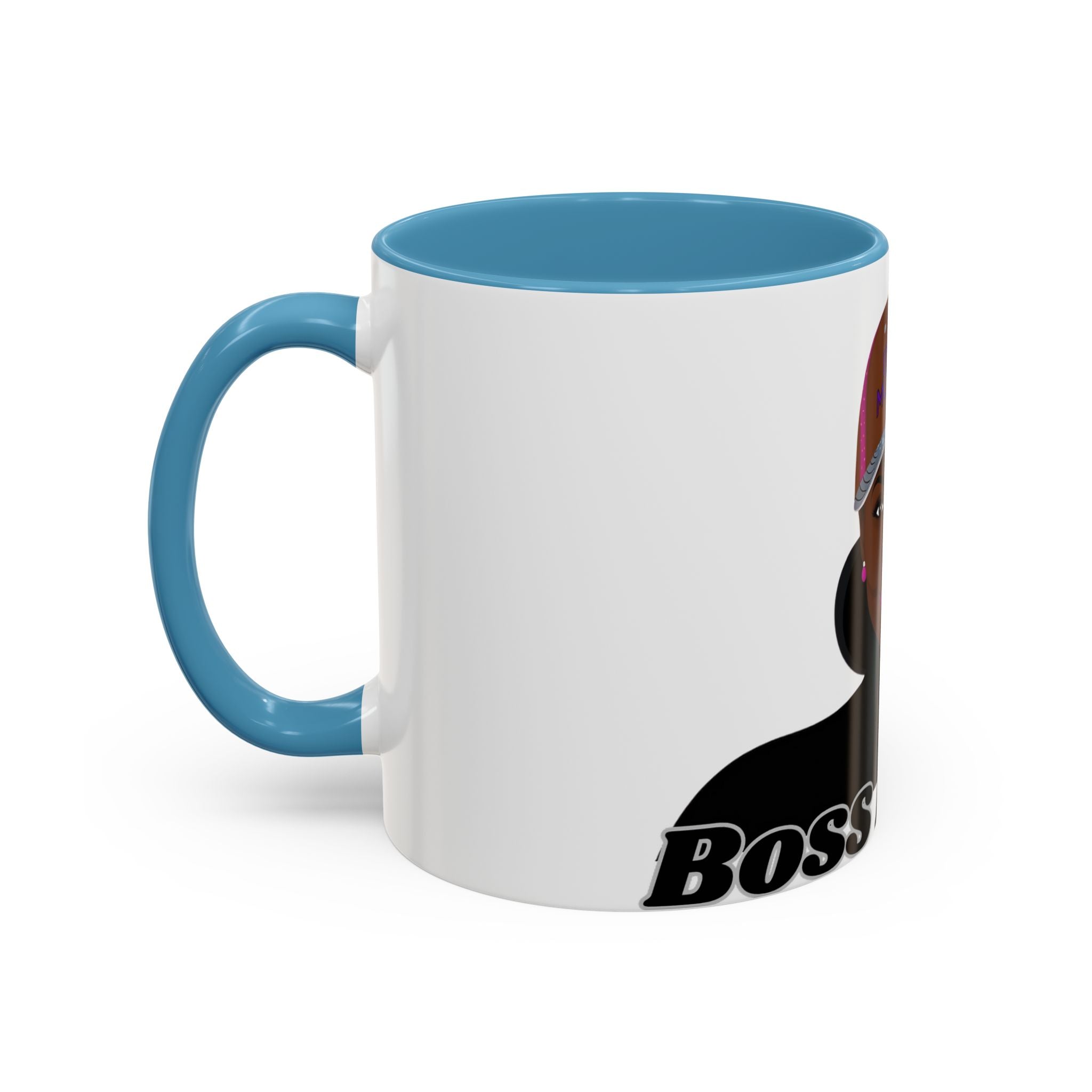 Boss Mama Accent Coffee Mug - Empowerment Gift for Strong Women