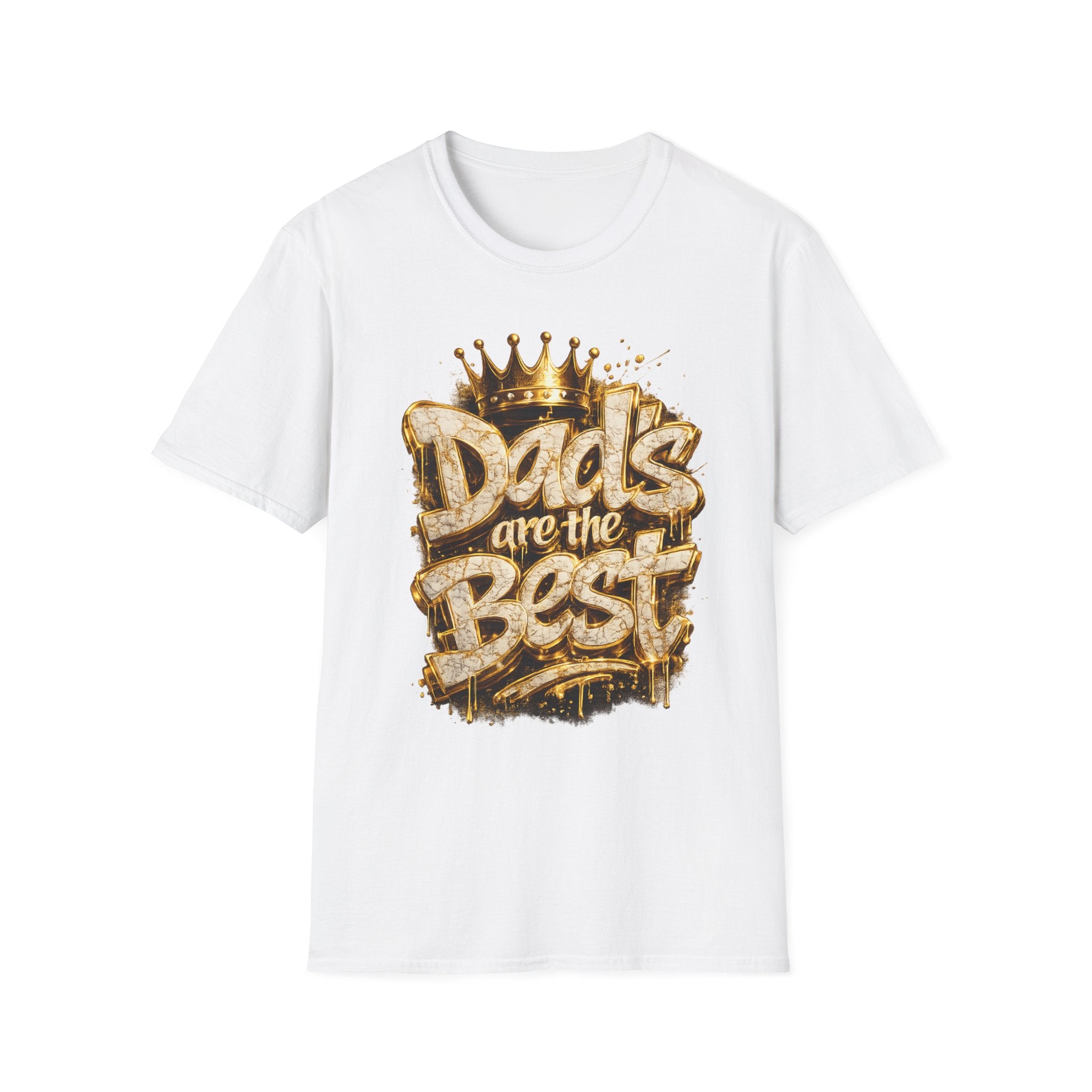 Dad’s Are the Best T-Shirt — Gold Crown Father’s Day Tee
