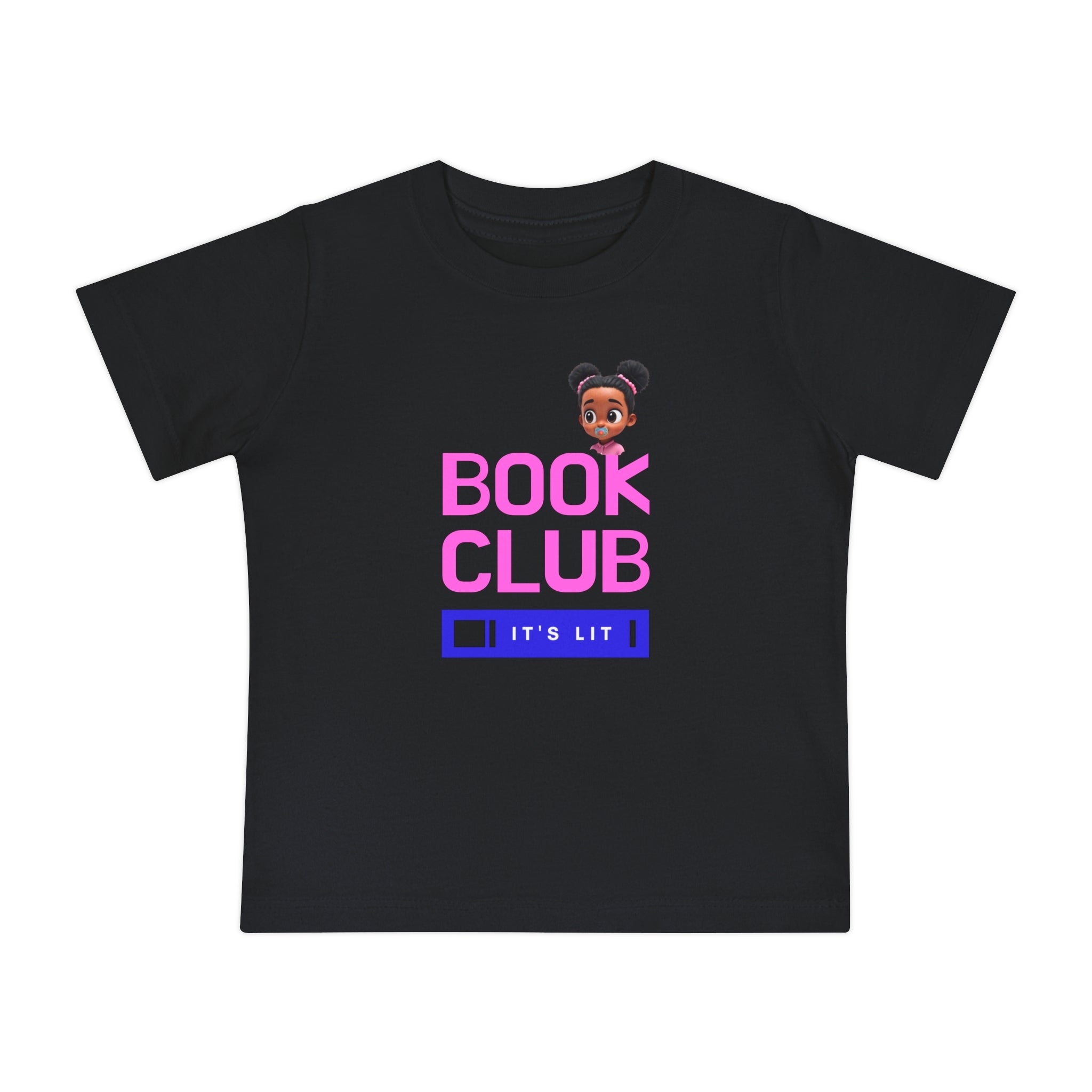 Kids Book Club T-Shirt - "It's Lit" Design