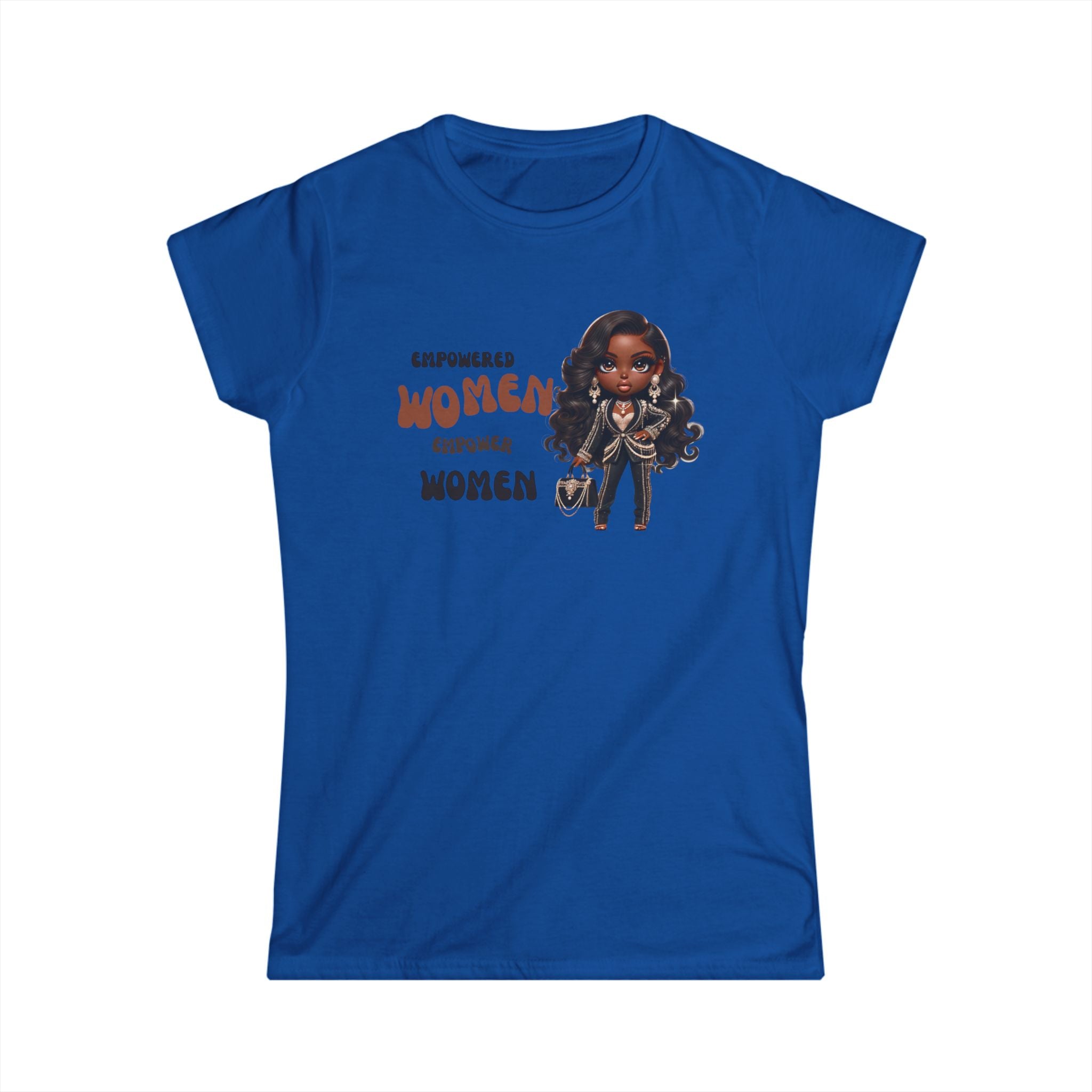 Empowered Women Softstyle Tee - Celebrate Strength and Unity