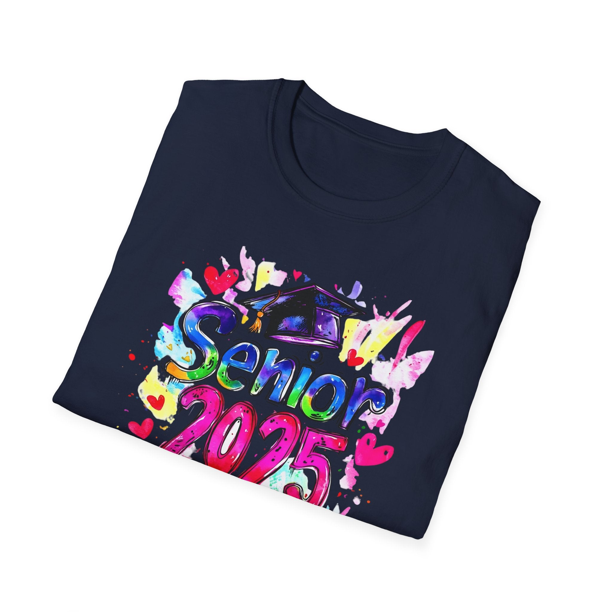 Senior 2025 Unisex Softstyle T-Shirt - Celebrate Graduation