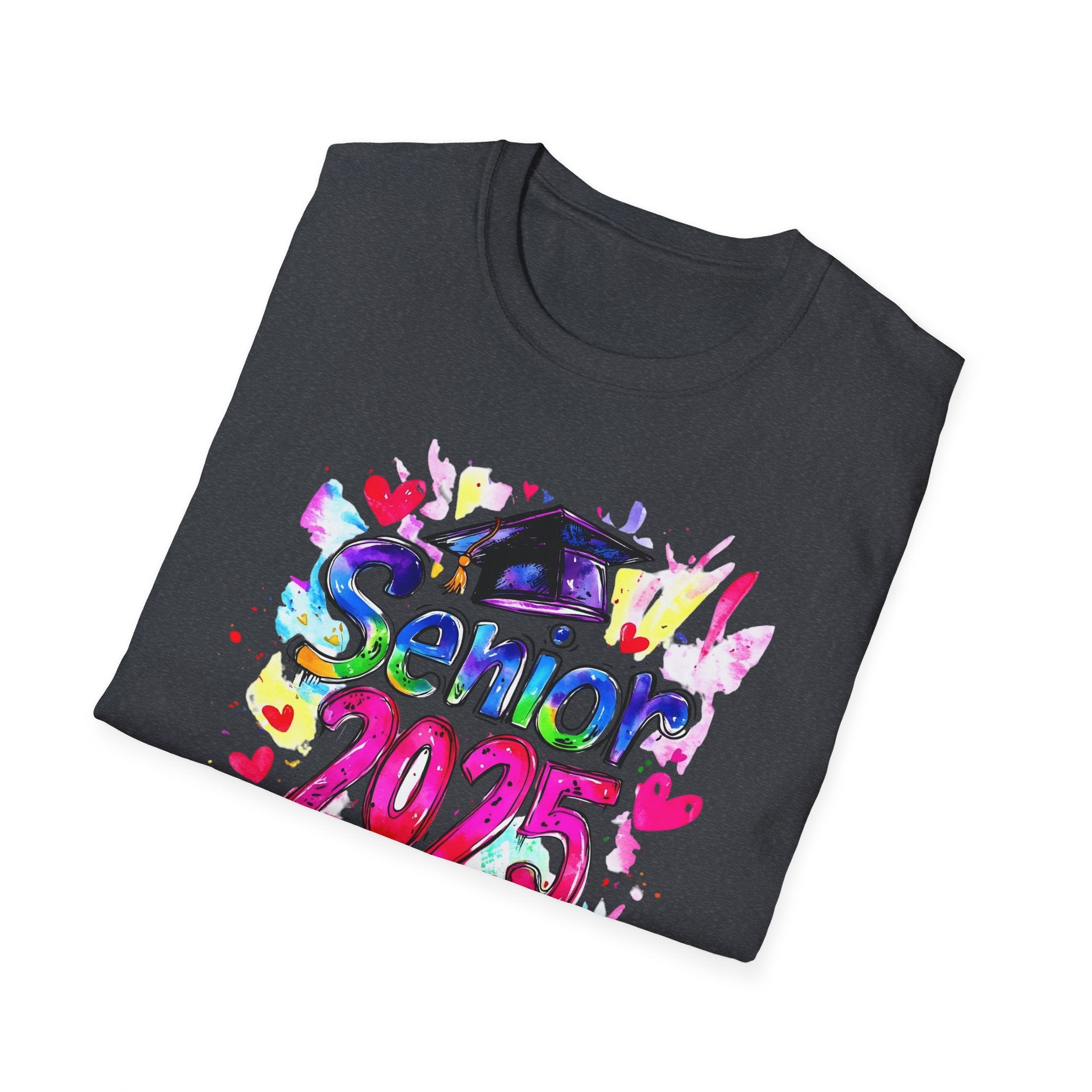 Senior 2025 Unisex Softstyle T-Shirt - Celebrate Graduation
