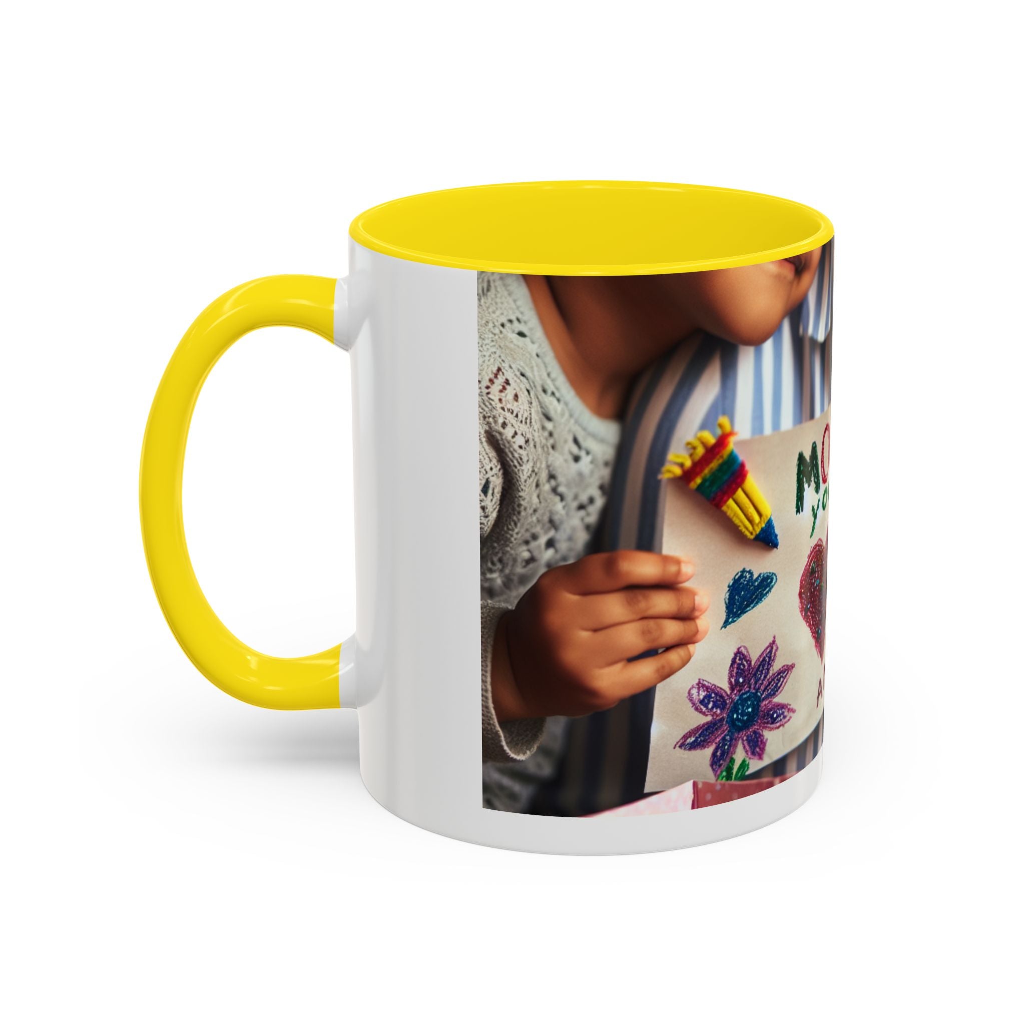 Mommy Appreciation Accent Coffee Mug - Heartfelt Gift for Mother's Day