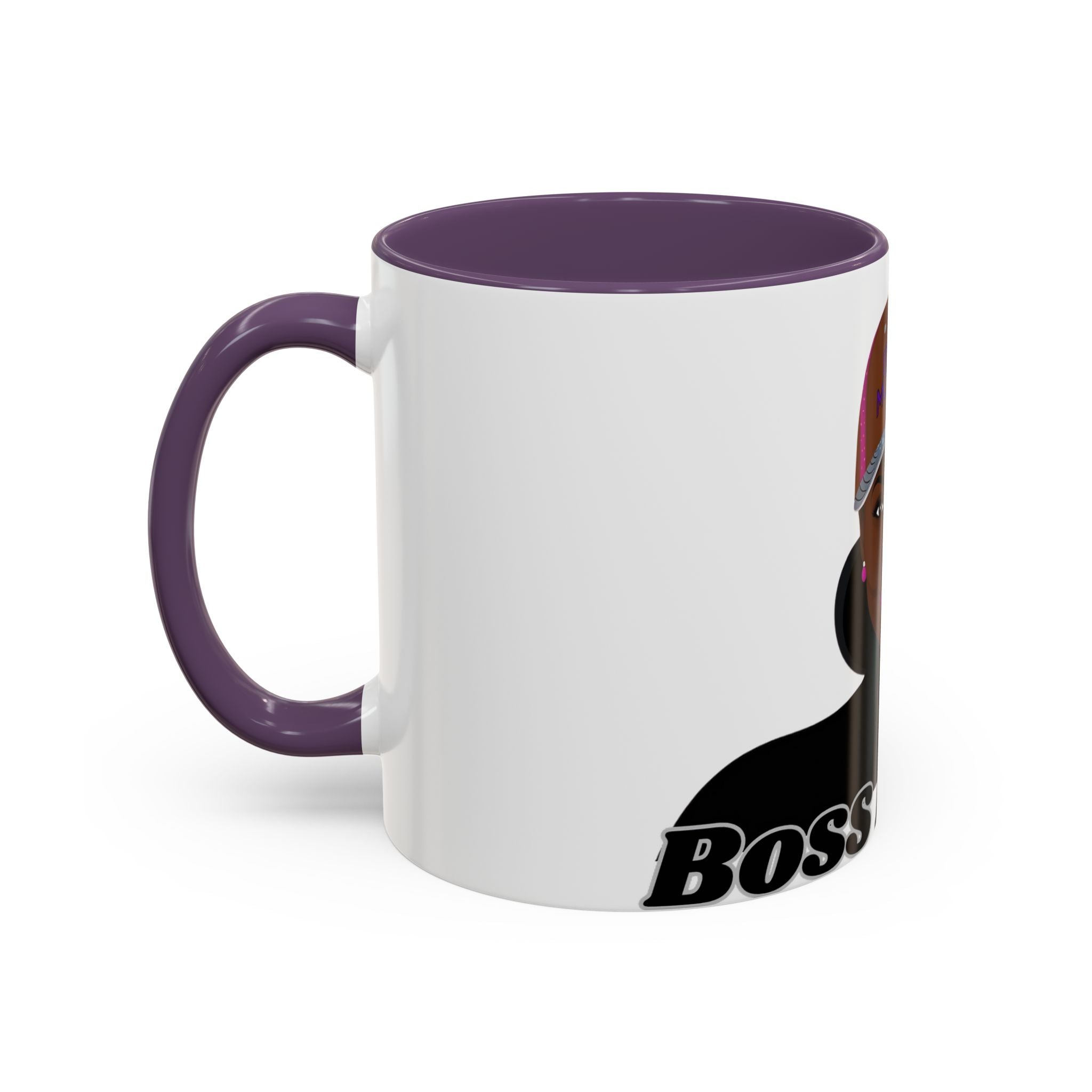 Boss Mama Accent Coffee Mug - Empowerment Gift for Strong Women