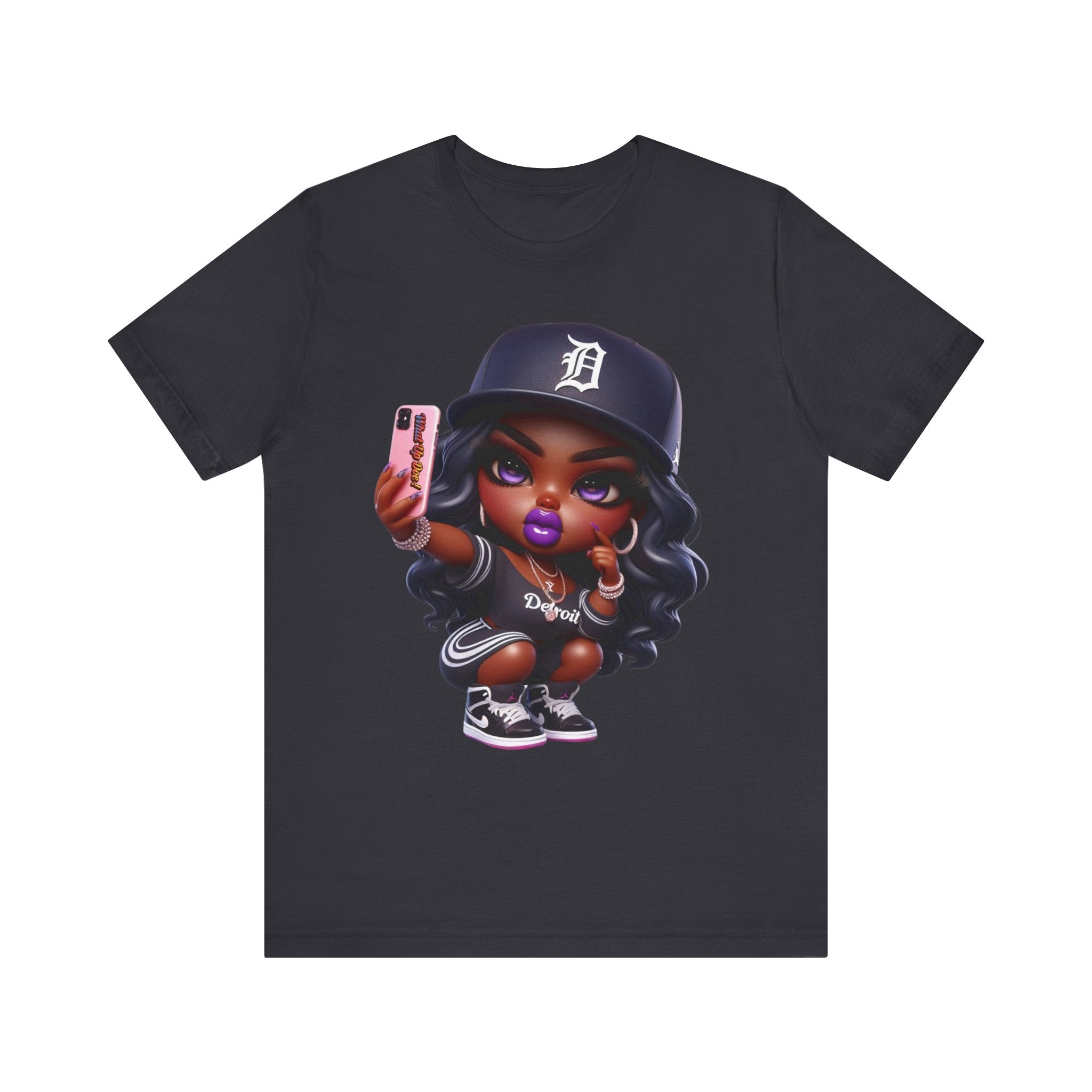 What Up Doe Trendy Graphic Tee for Selfie Lovers - Unisex Jersey Short Sleeve