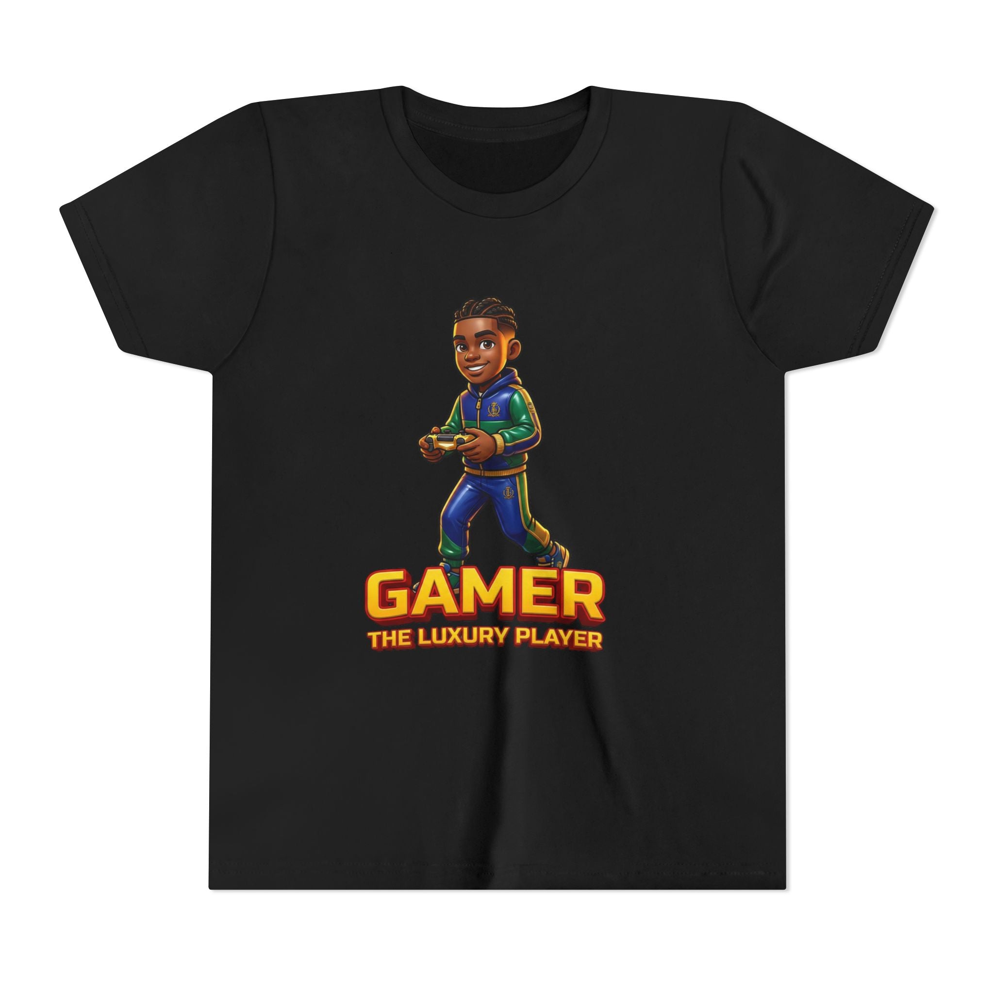 Youth Gamer T-Shirt — "Gamer The Next Player" Kids Video Game Tee