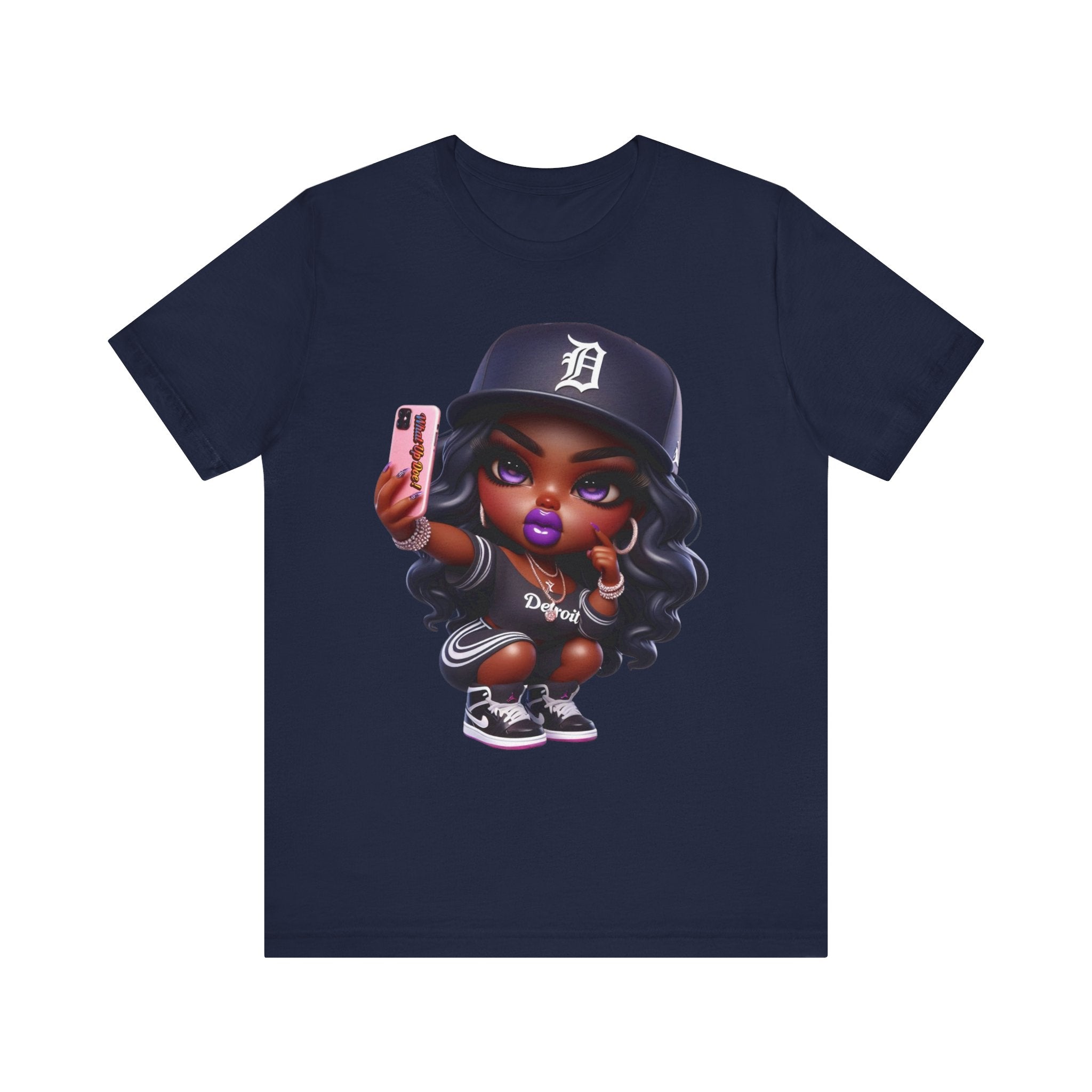 What Up Doe Trendy Graphic Tee for Selfie Lovers - Unisex Jersey Short Sleeve