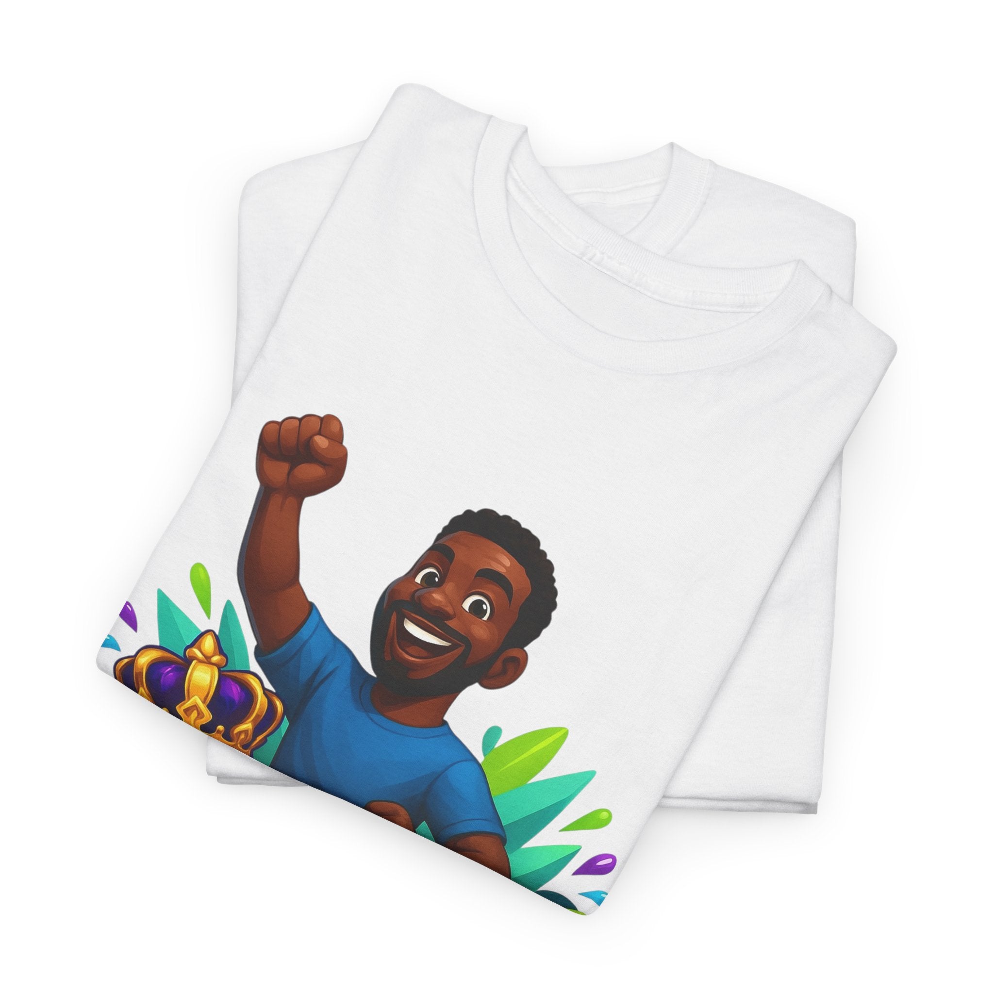 King Dad Unisex Tee, Father's Day Gift, Dad Shirt, Fun T-Shirt, Gift for Dad, Dad Apparel, Family Celebration Clothing