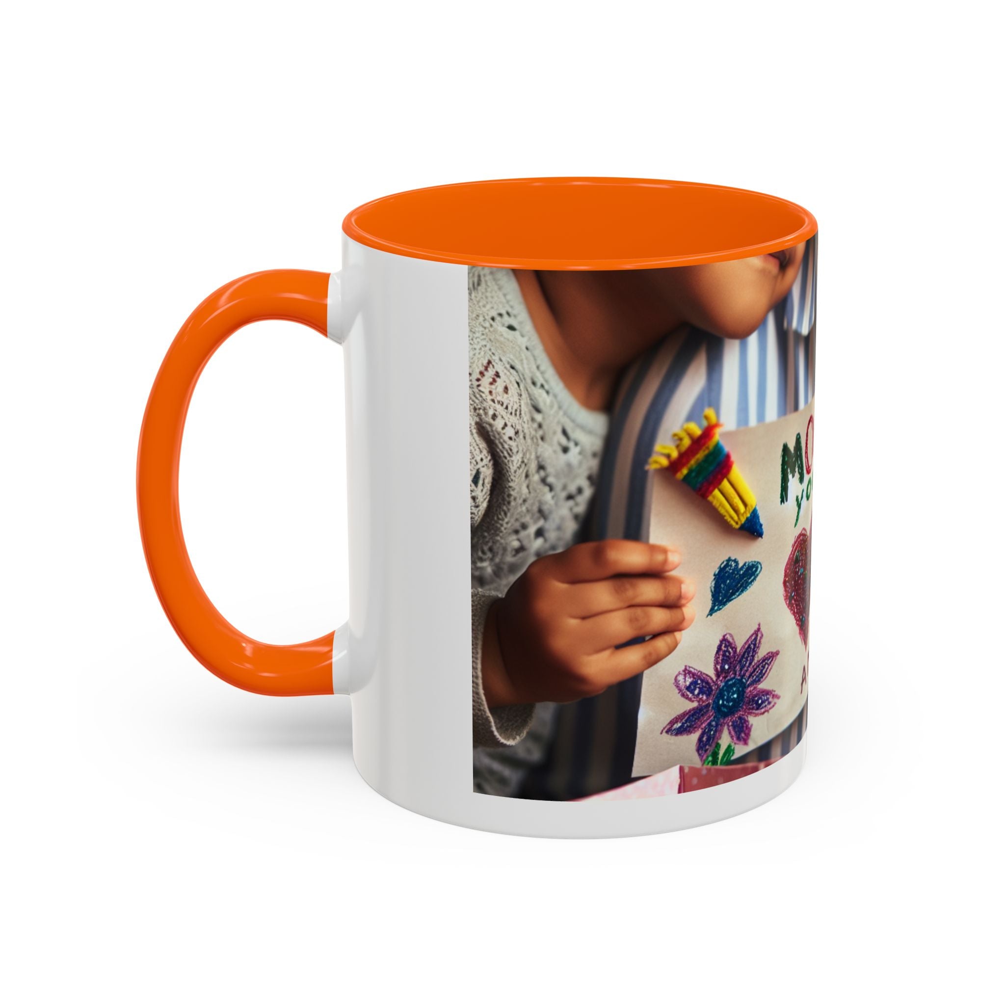 Mommy Appreciation Accent Coffee Mug - Heartfelt Gift for Mother's Day