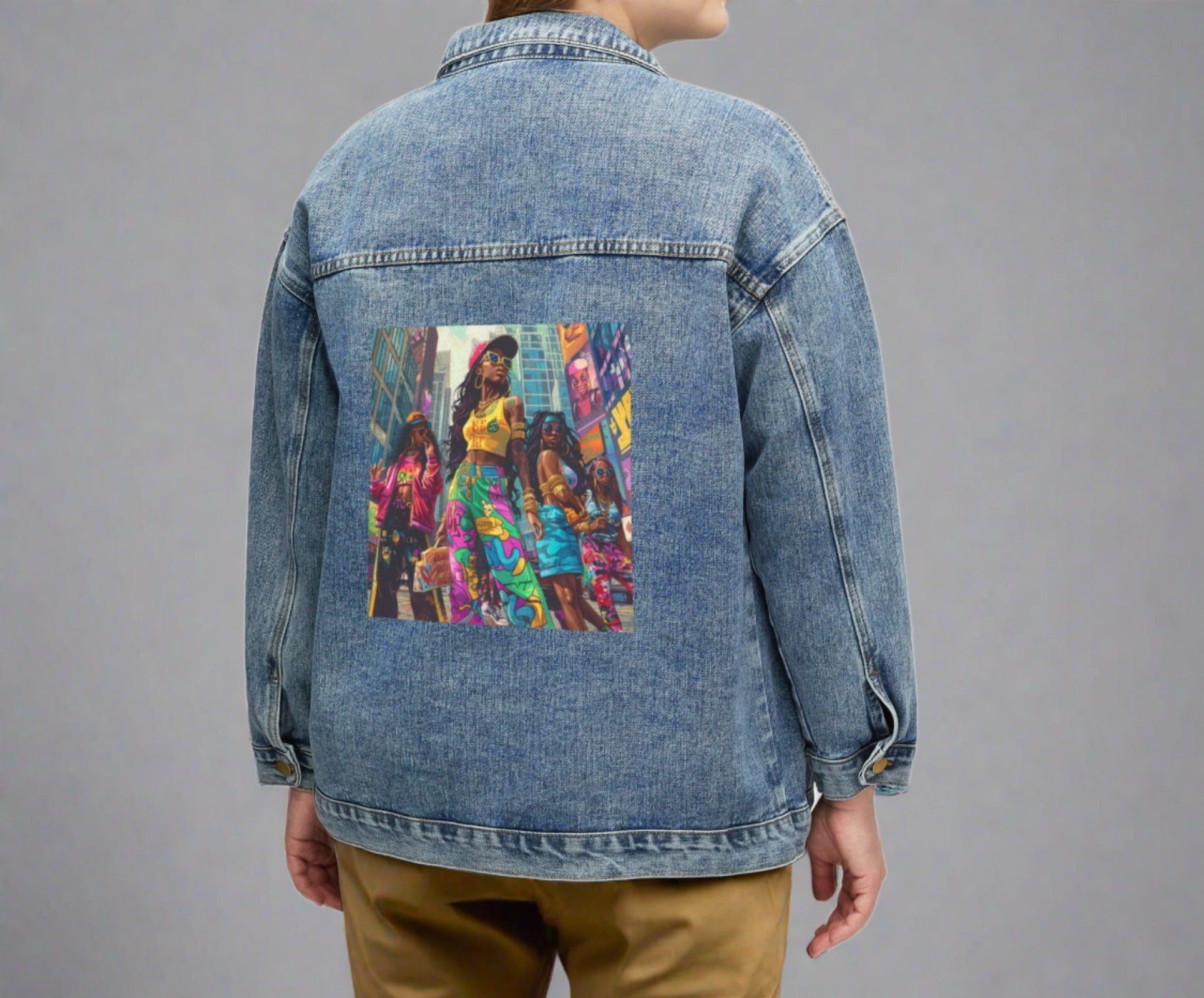 Girlfriend Women's Denim Jacket - ShopEbonyMonique