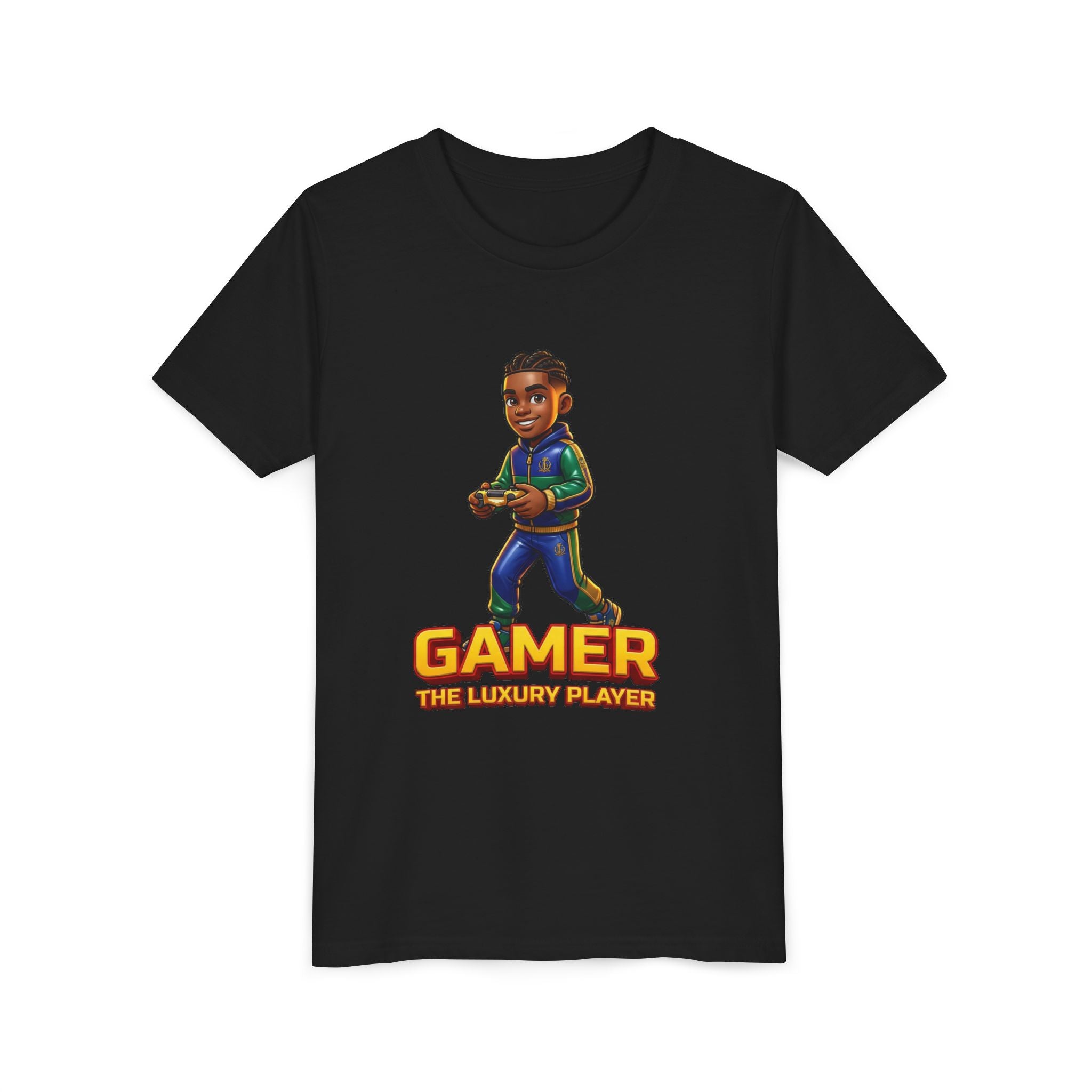 Youth Gamer T-Shirt — "Gamer The Next Player" Kids Video Game Tee
