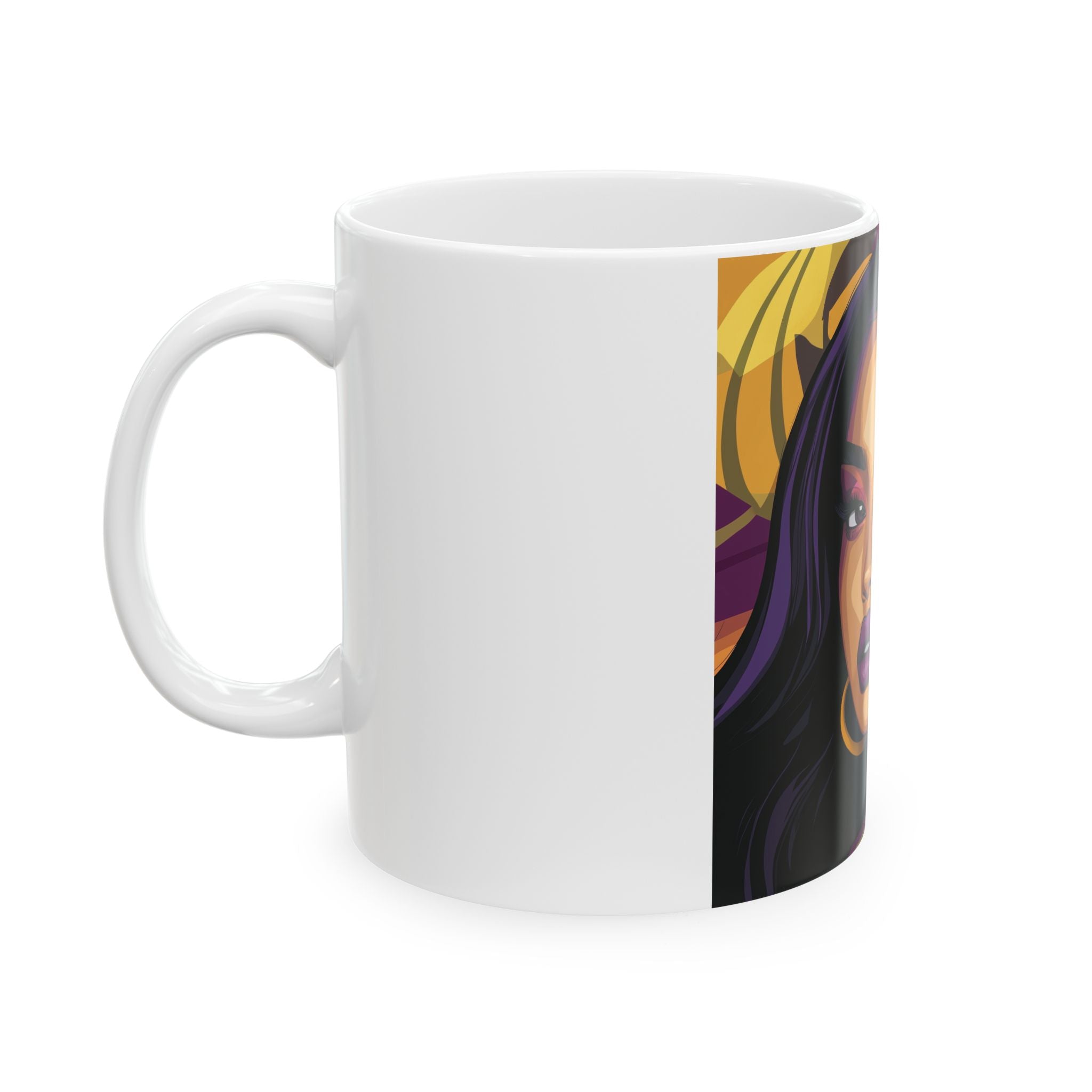 Beauty Ceramic Mug, (11oz, 15oz)