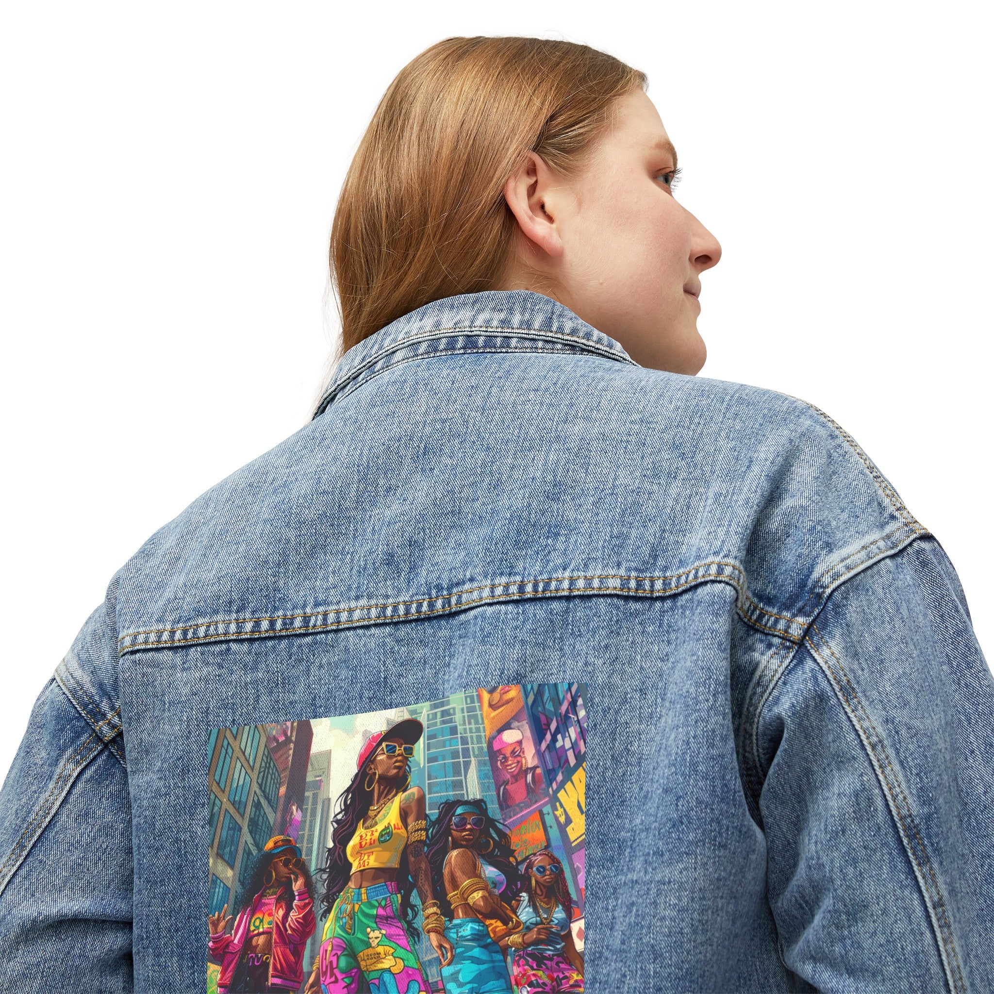 Girlfriend Women's Denim Jacket - ShopEbonyMonique