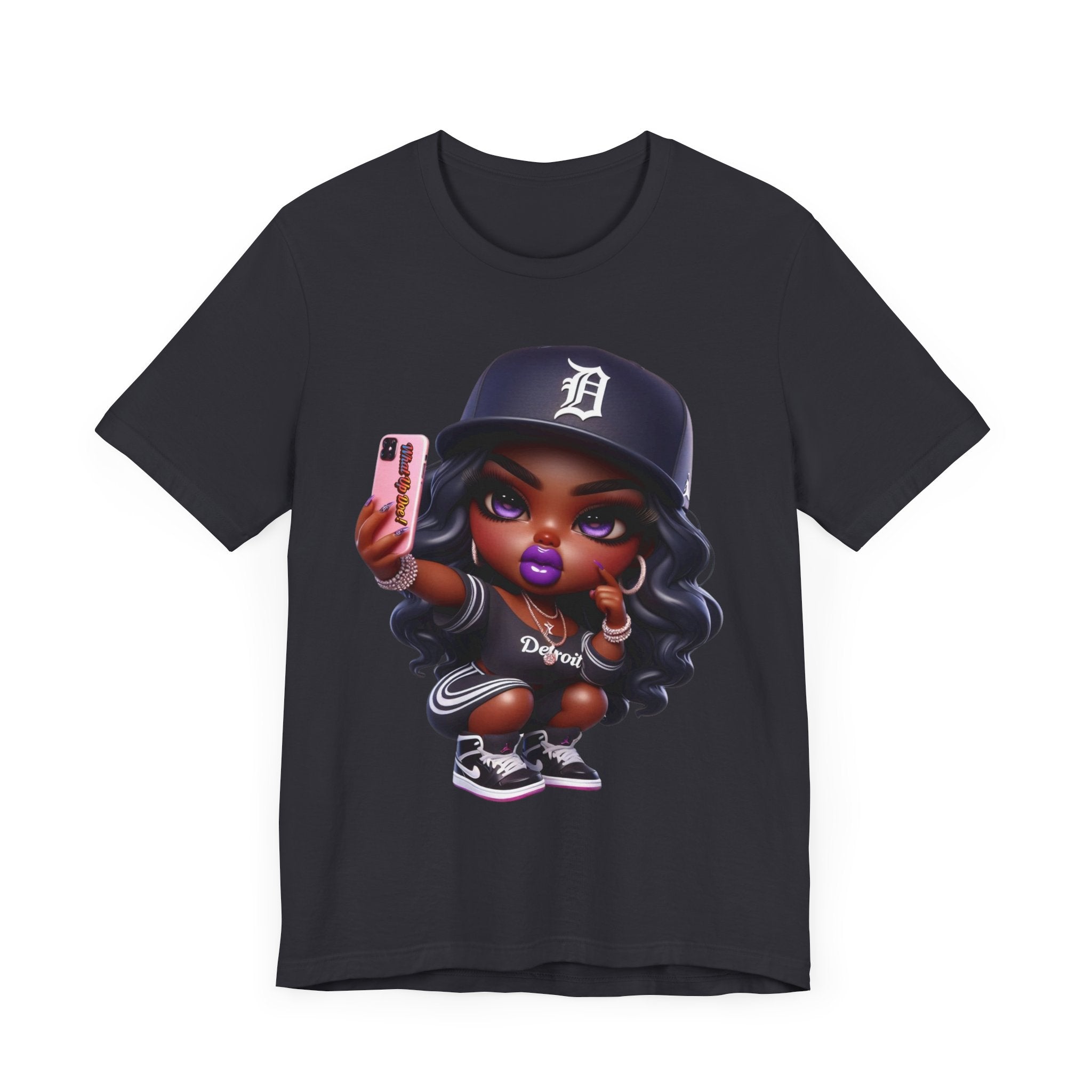 What Up Doe Trendy Graphic Tee for Selfie Lovers - Unisex Jersey Short Sleeve