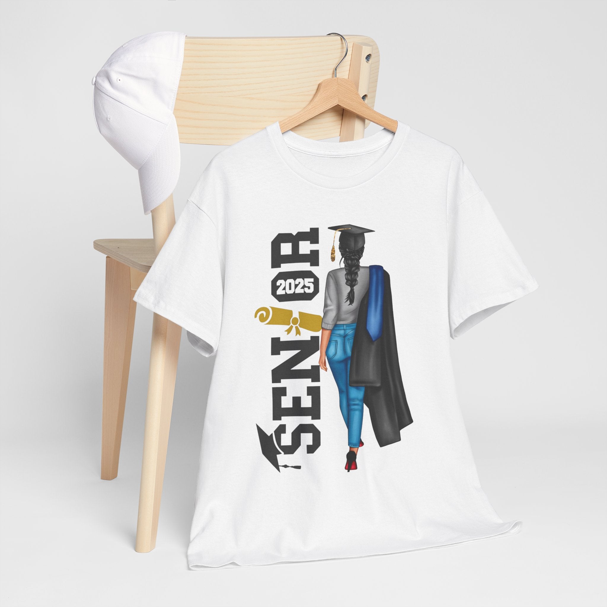 Class of 2025 Graduate Tee - Unisex Heavy Cotton T-Shirt