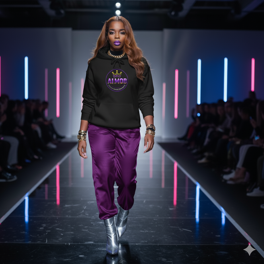 Al Mob Skool Graphic Hoodie for Trendsetters