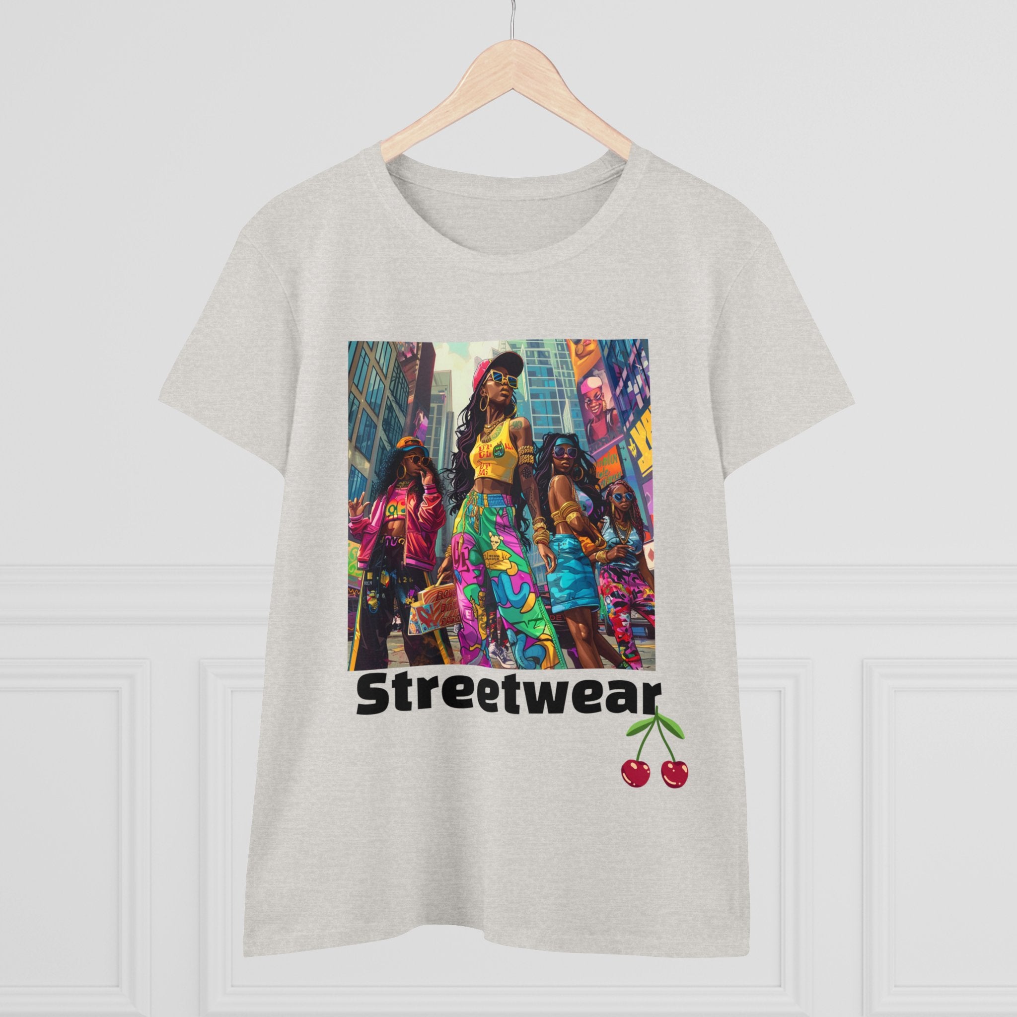 Streetwear Women's Cotton Tee - ShopEbonyMonique