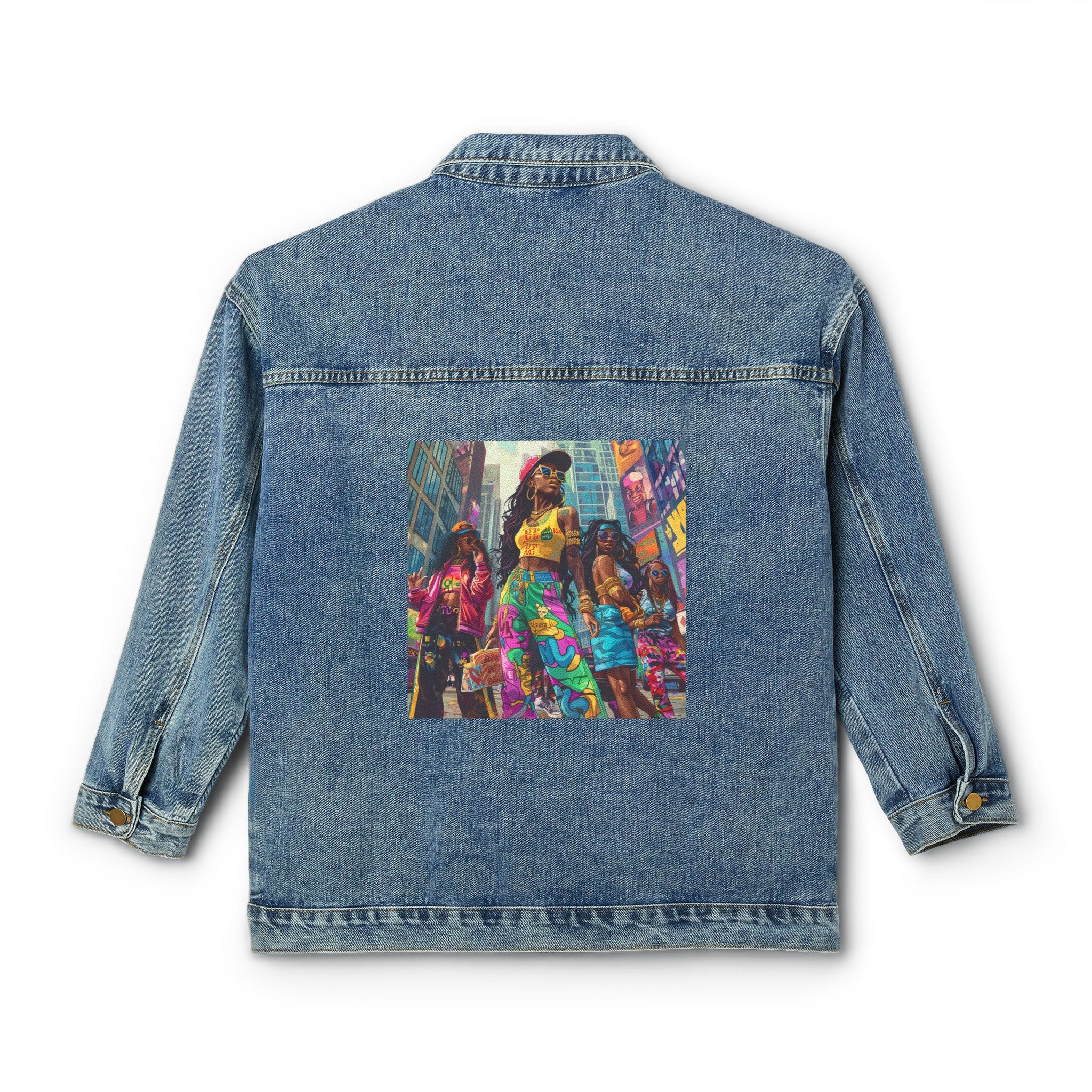 Girlfriend Women's Denim Jacket - ShopEbonyMonique