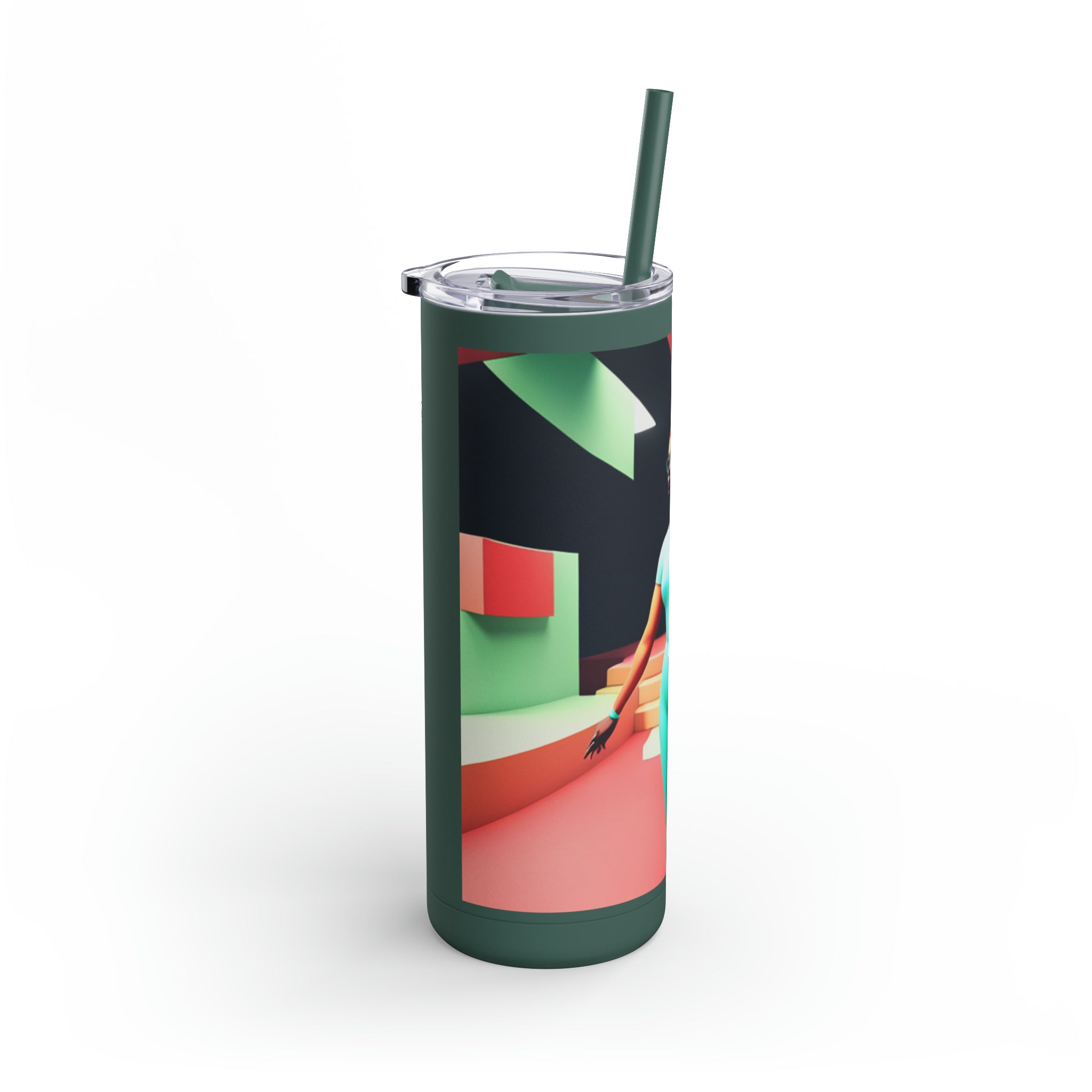 Woman of Color Skinny Matte Tumbler, 20oz - ShopEbonyMonique