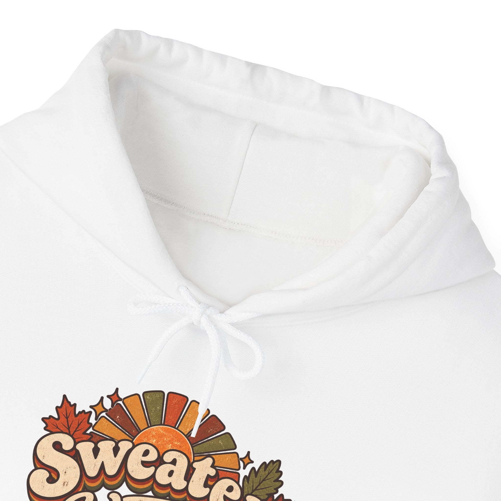 Sweater Weather Hoodie — Cozy Fall Pumpkin Graphic Hoodie