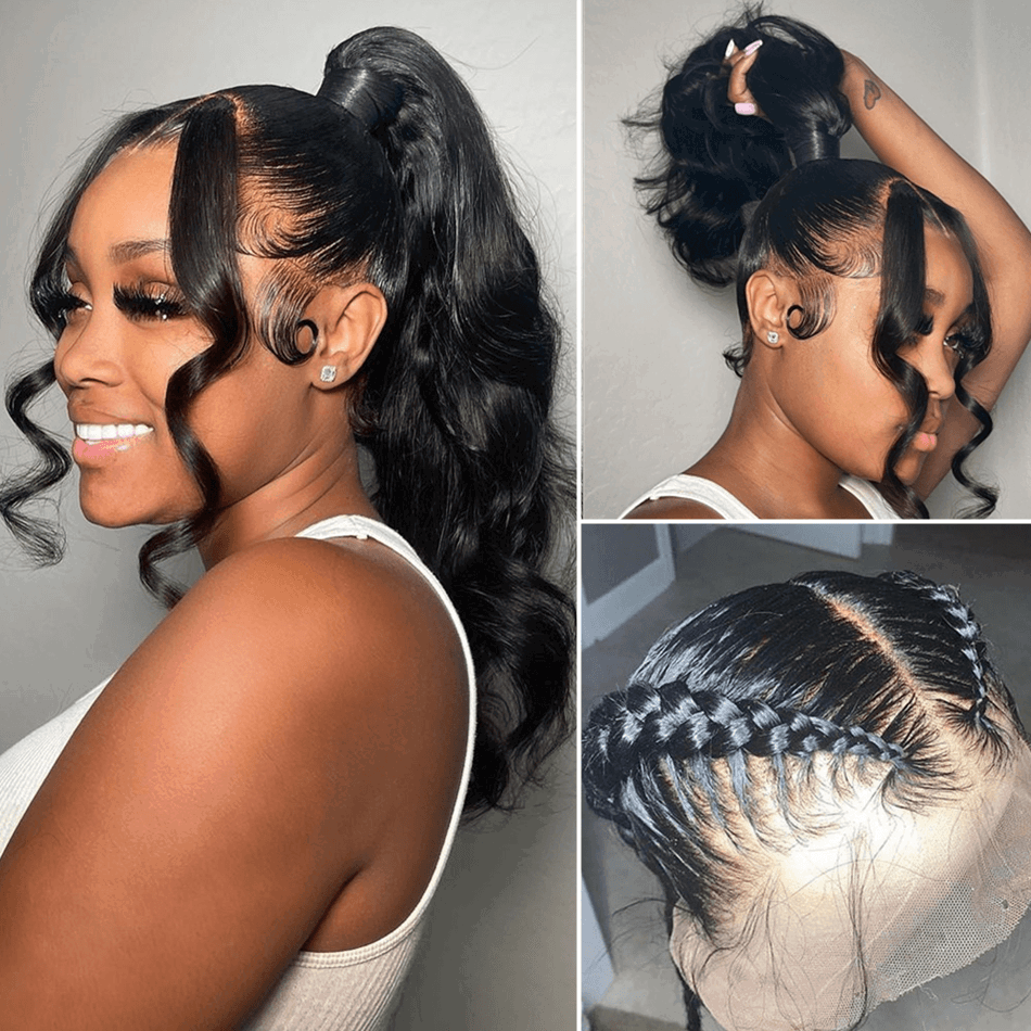 30 - 38 Inch Body Wave 360 Lace Frontal Wig - ShopEbonyMonique
