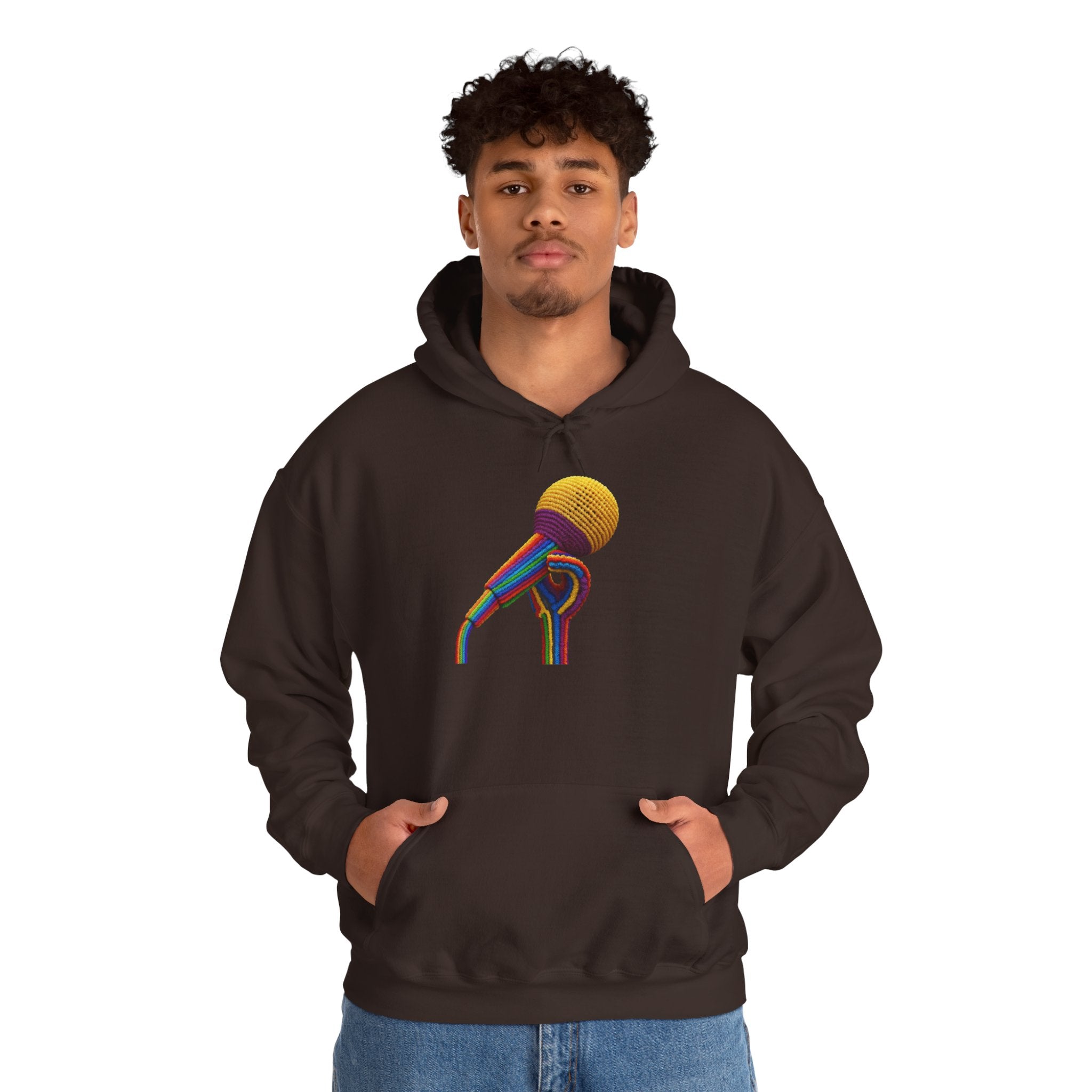 One Mic Unisex Heavy Blend™ Hooded Sweatshirt