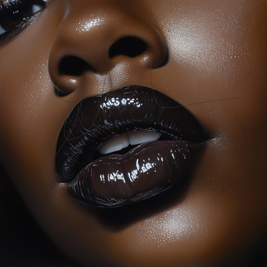 Midnight Gloss digital art PNG by Ebony Monique