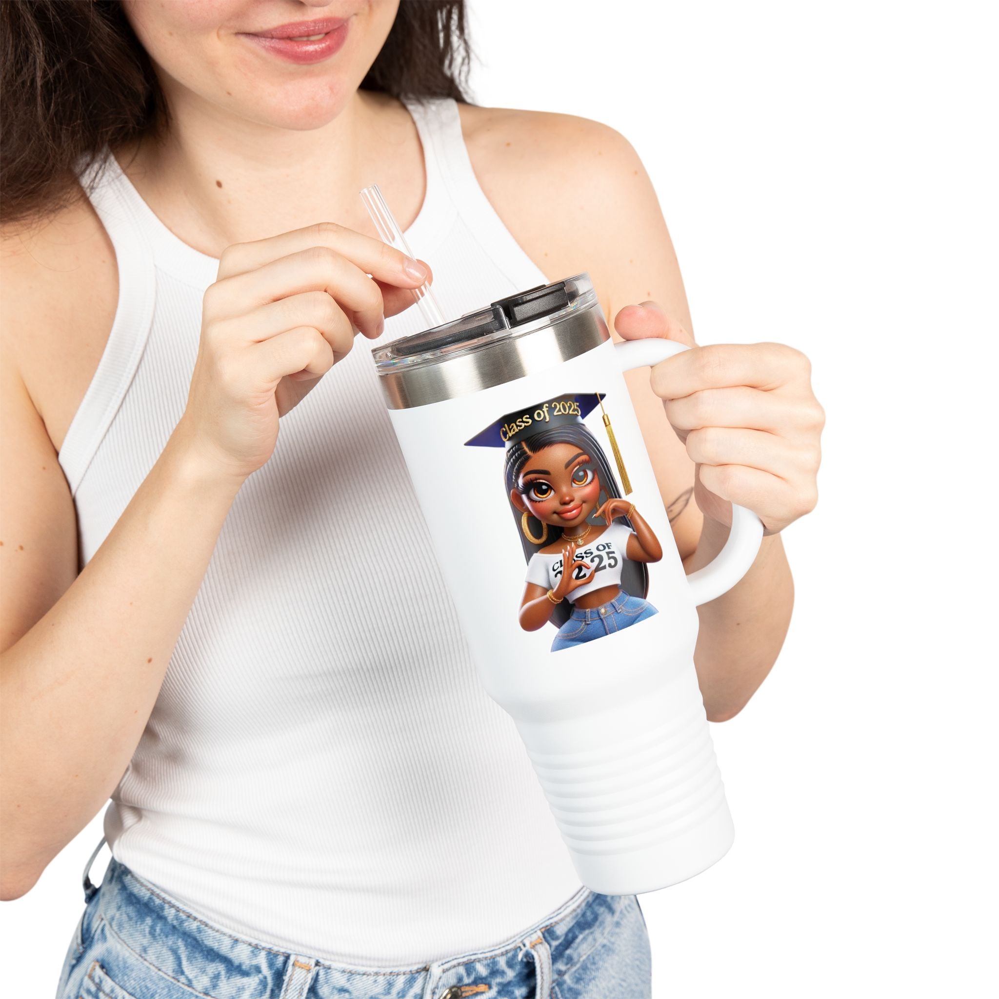 2025 Graduation Insulated Travel Mug - Class of 2025 - 40oz