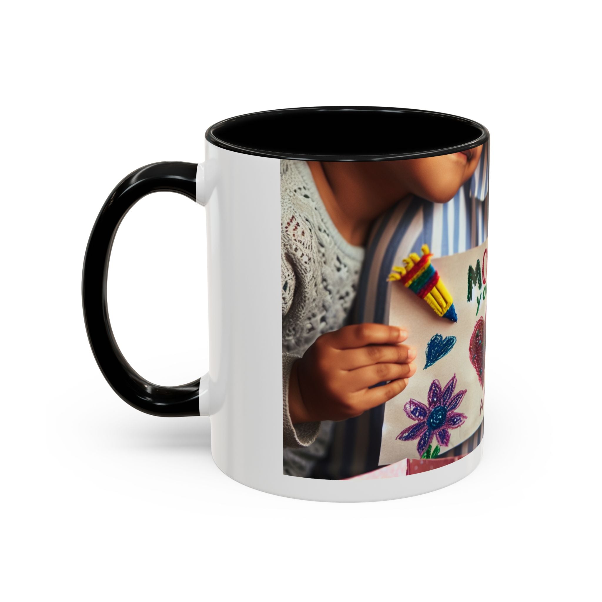 Mommy Appreciation Accent Coffee Mug - Heartfelt Gift for Mother's Day