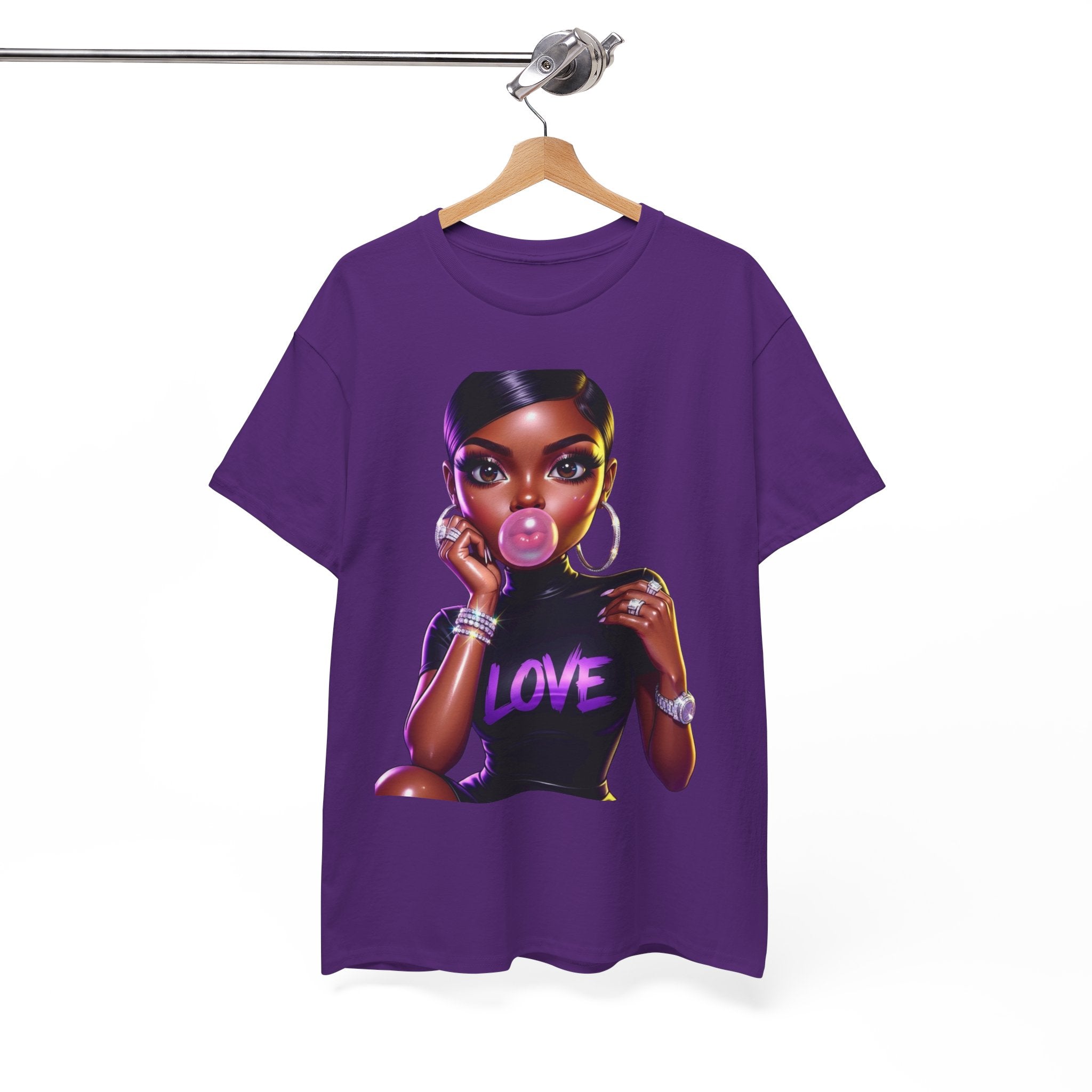 Love Bubblegum Tee — Black Girl Magic Graphic T-Shirt