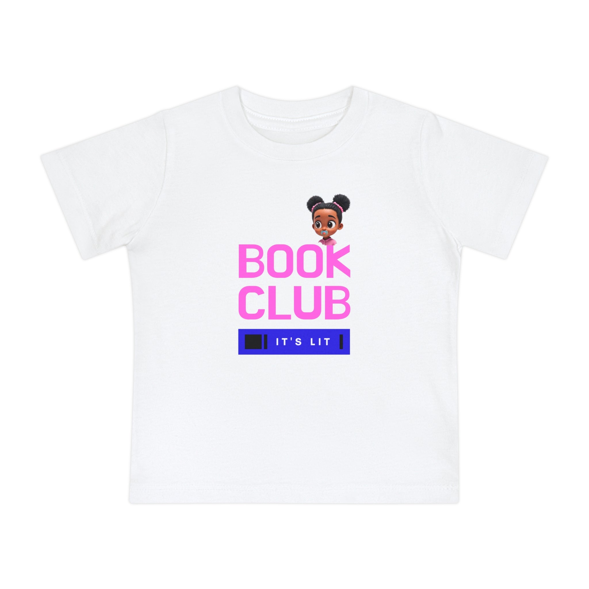 Kids Book Club T-Shirt - "It's Lit" Design