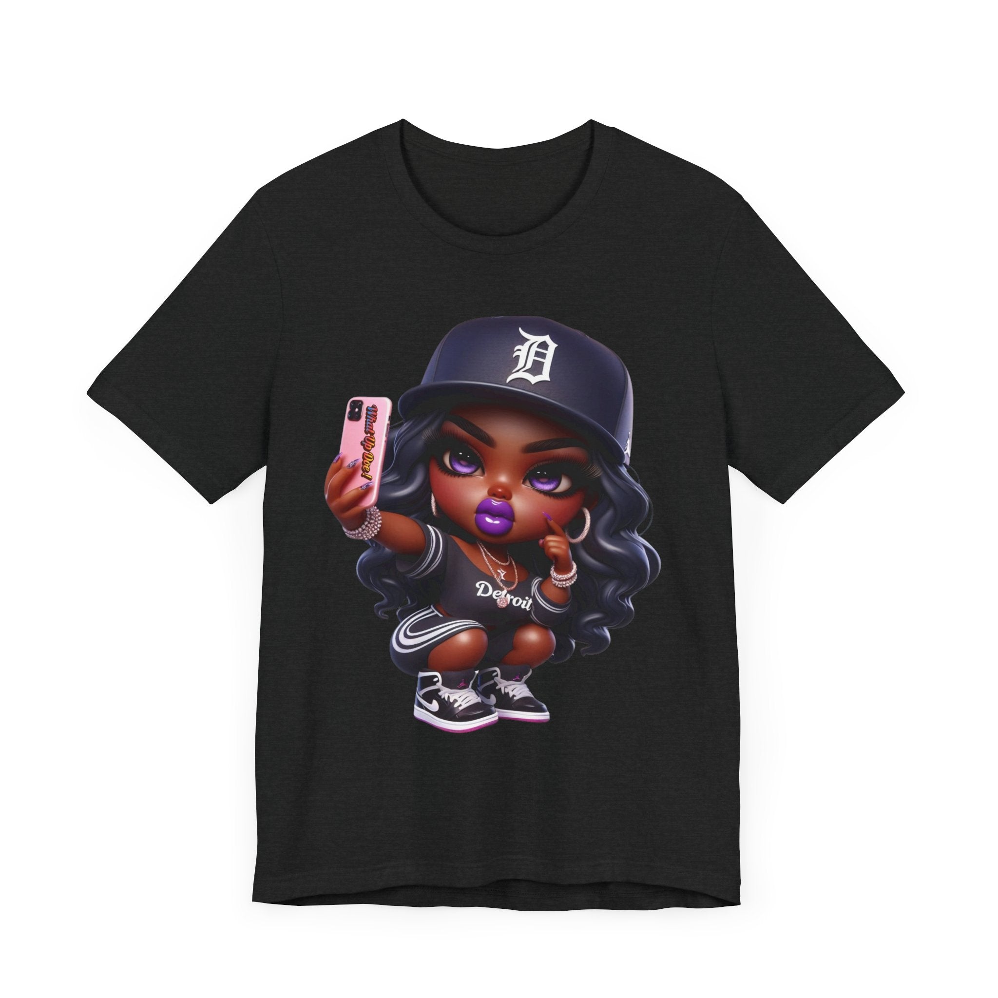 What Up Doe Trendy Graphic Tee for Selfie Lovers - Unisex Jersey Short Sleeve