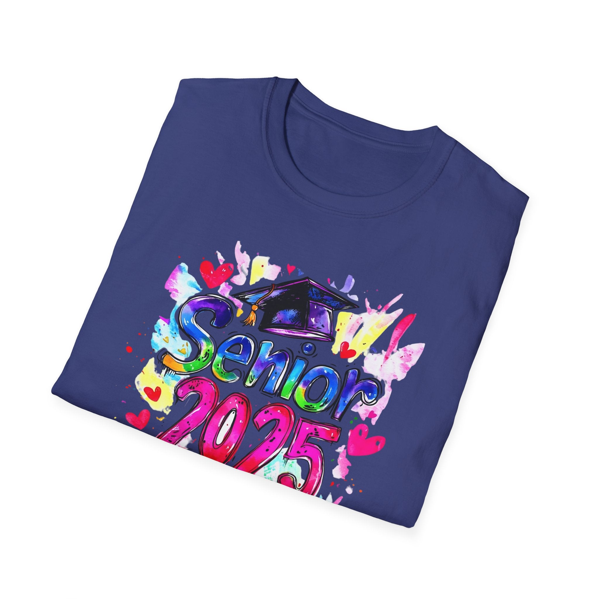 Senior 2025 Unisex Softstyle T-Shirt - Celebrate Graduation