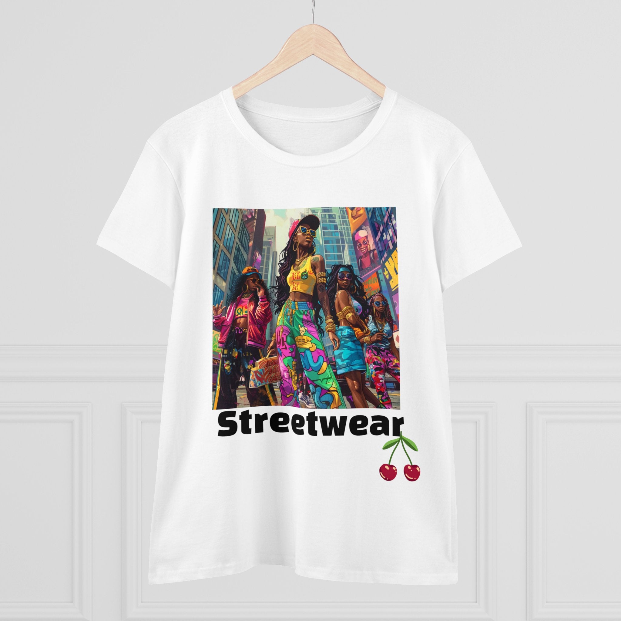 Streetwear Women's Cotton Tee - ShopEbonyMonique