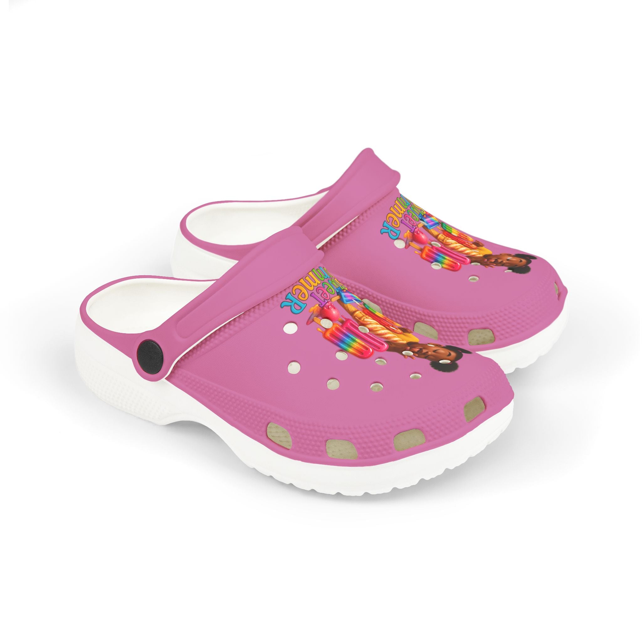 Sweet Summer Kids' EVA Foam Clogs - Fun and Colorful Footwear