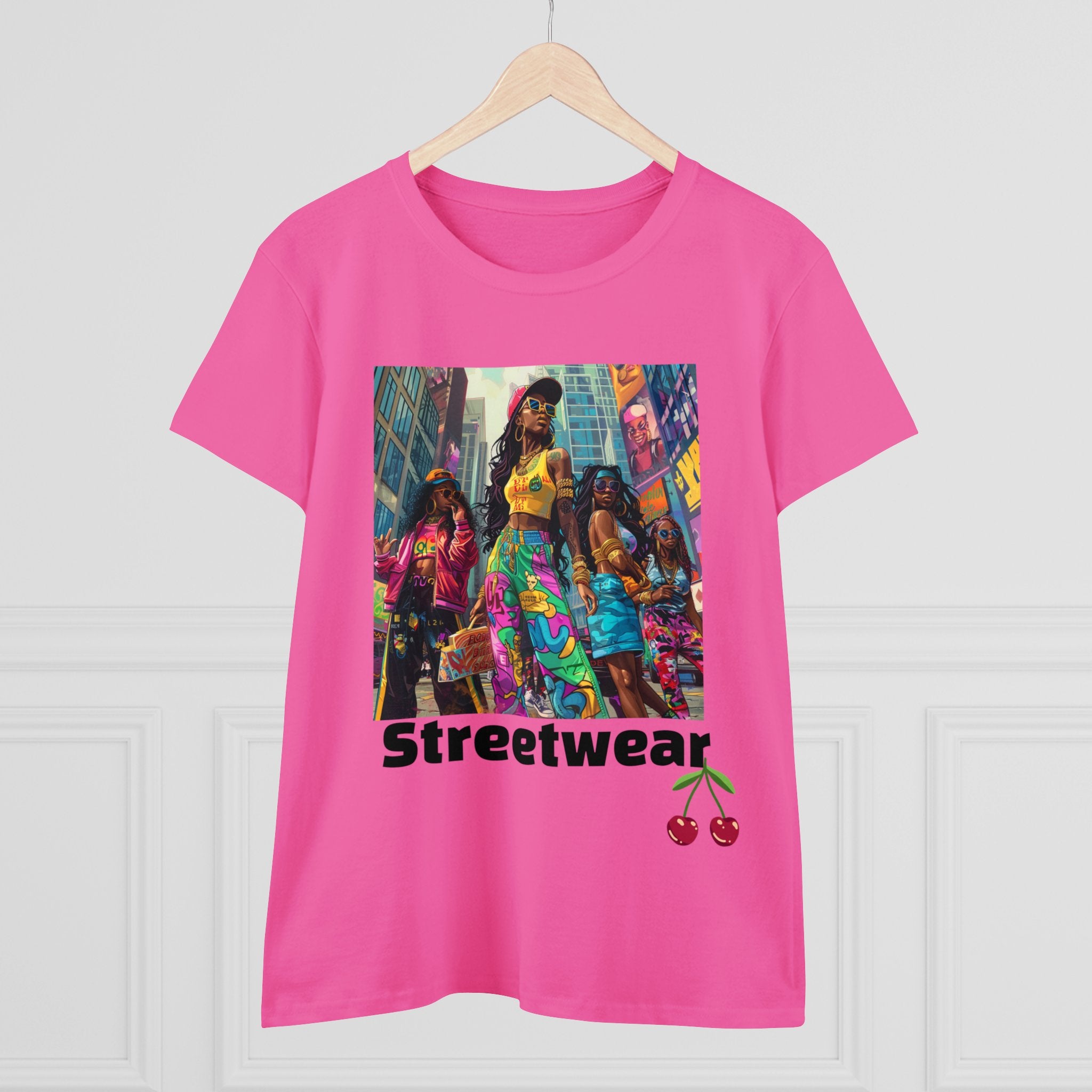 Streetwear Women's Cotton Tee - ShopEbonyMonique