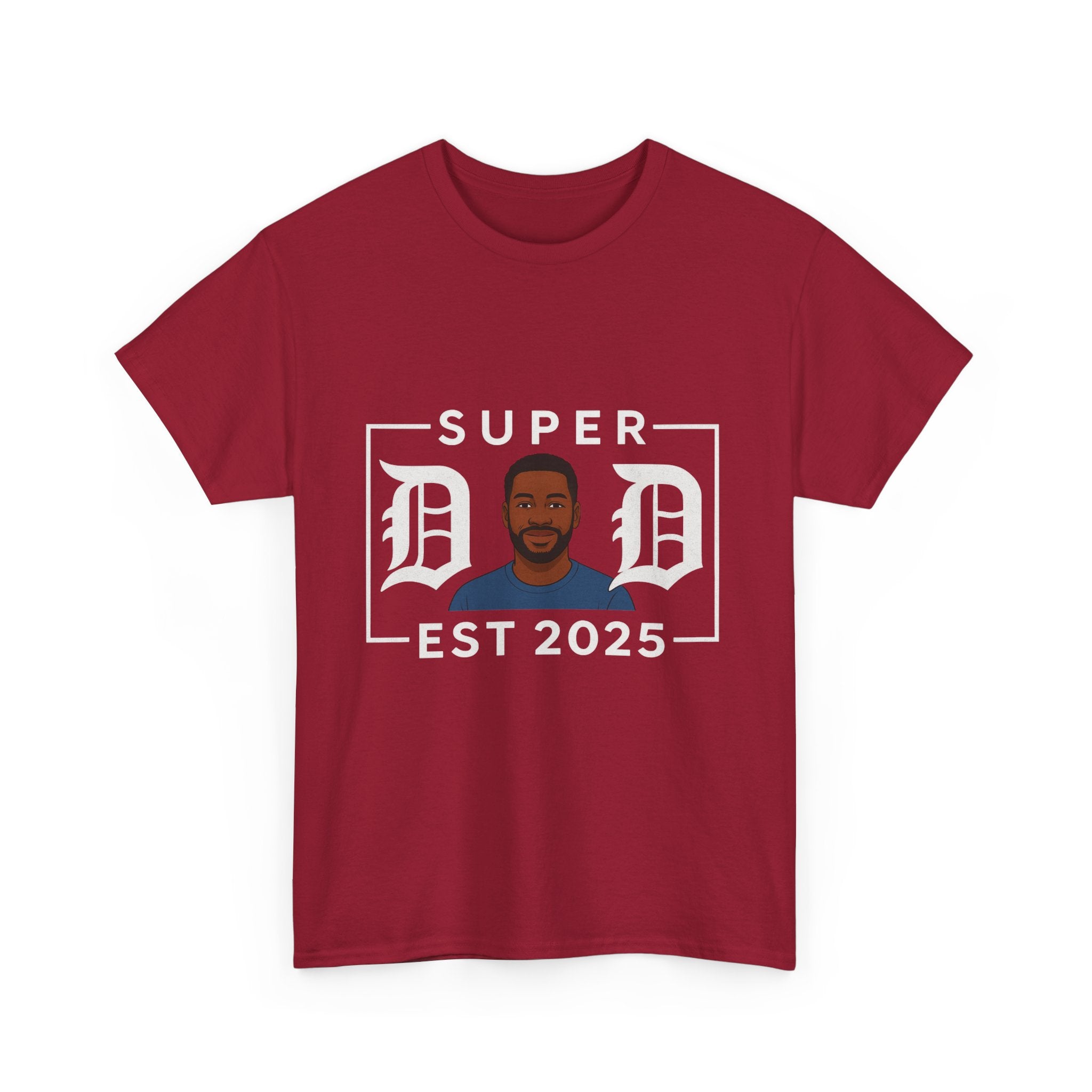 Super Dad Unisex Heavy Cotton Tee – Perfect Gift for Father's Day and Celebrations