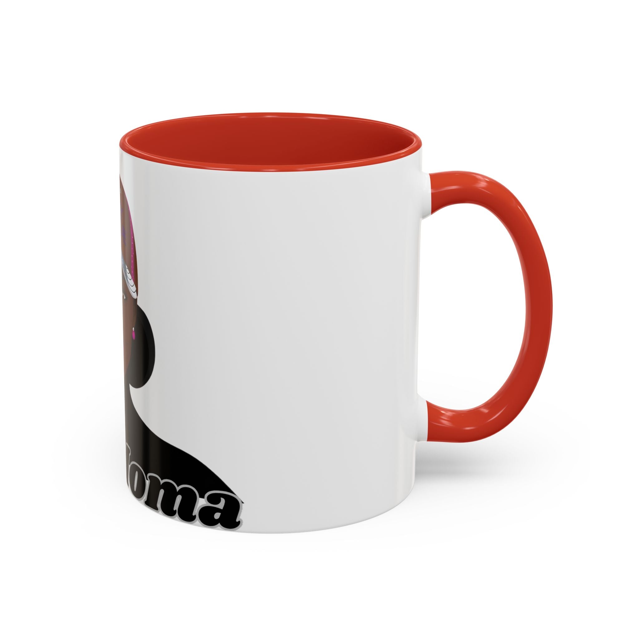 Boss Mama Accent Coffee Mug - Empowerment Gift for Strong Women