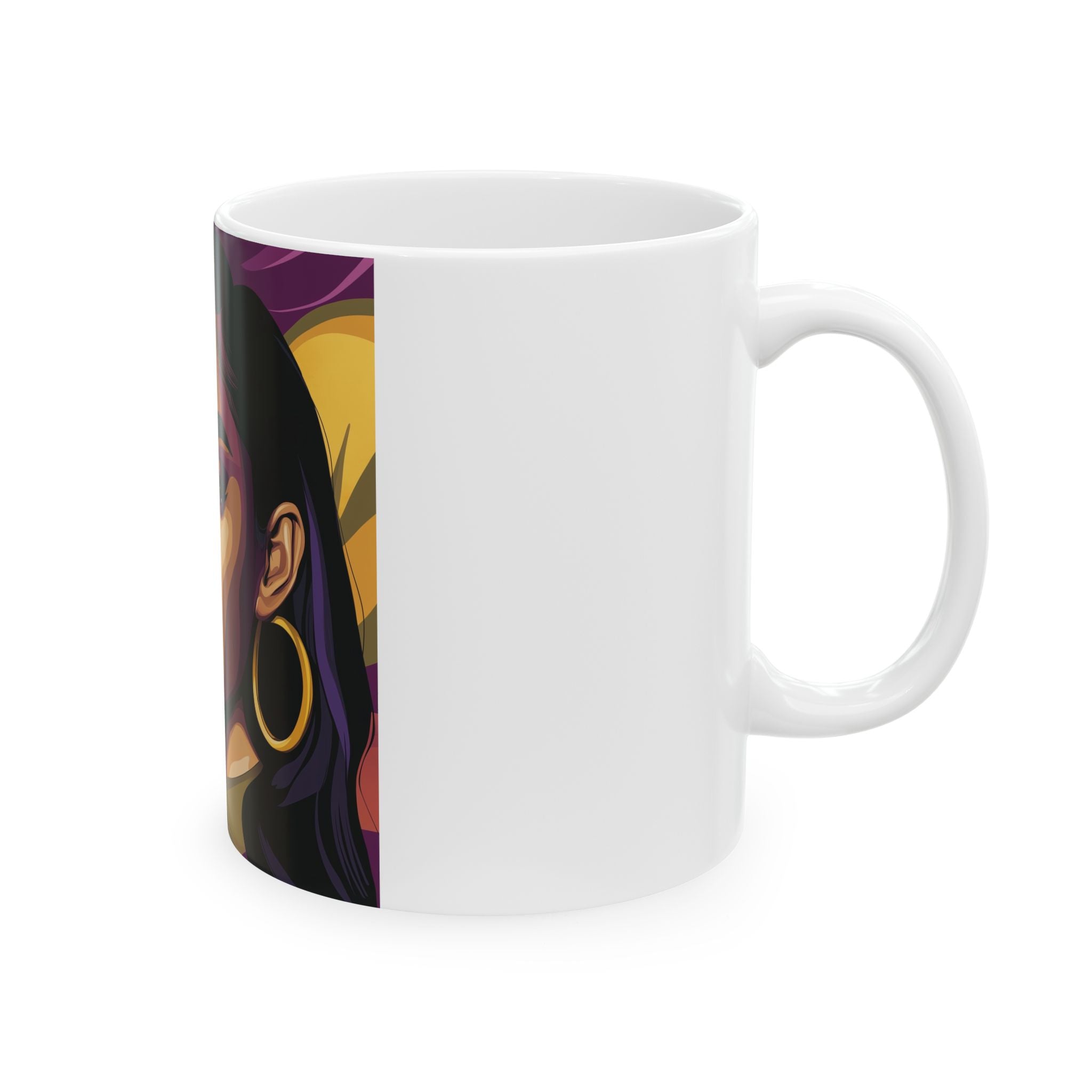 Beauty Ceramic Mug, (11oz, 15oz)