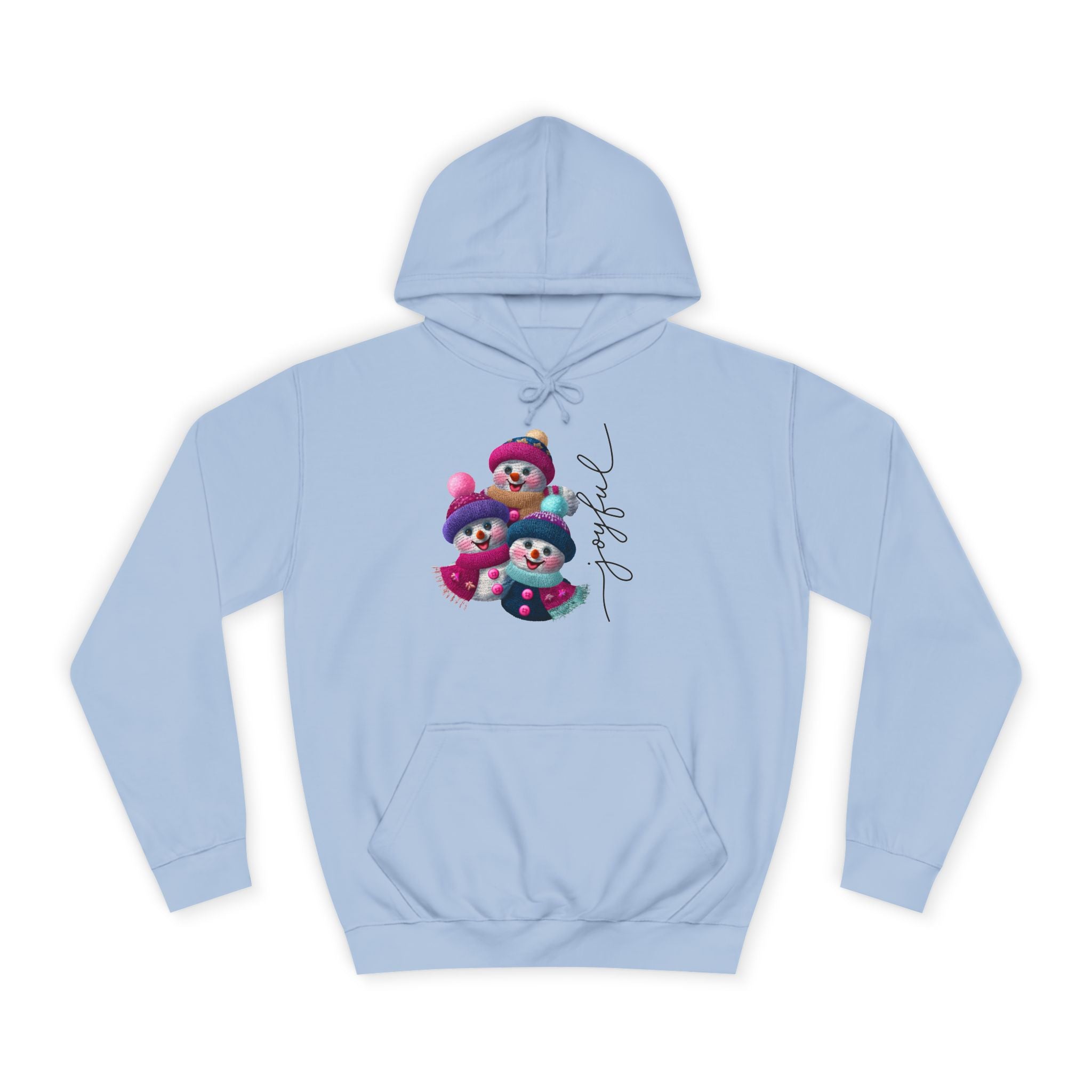 Colorful Character College Hoodie, Cute College Sweatshirt, Cozy Unisex Hoodie, Fun Character Apparel, Back-to-School Gift