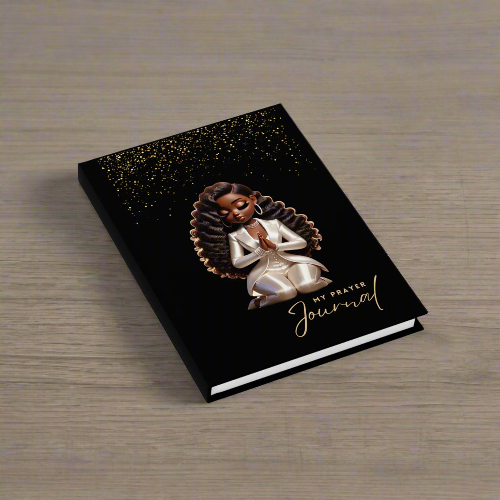 Elegant Prayer Journal for Mindfulness and Reflection, Spiritual Journal, Gratitude Notebook, Prayer Log, Inspirational Gift