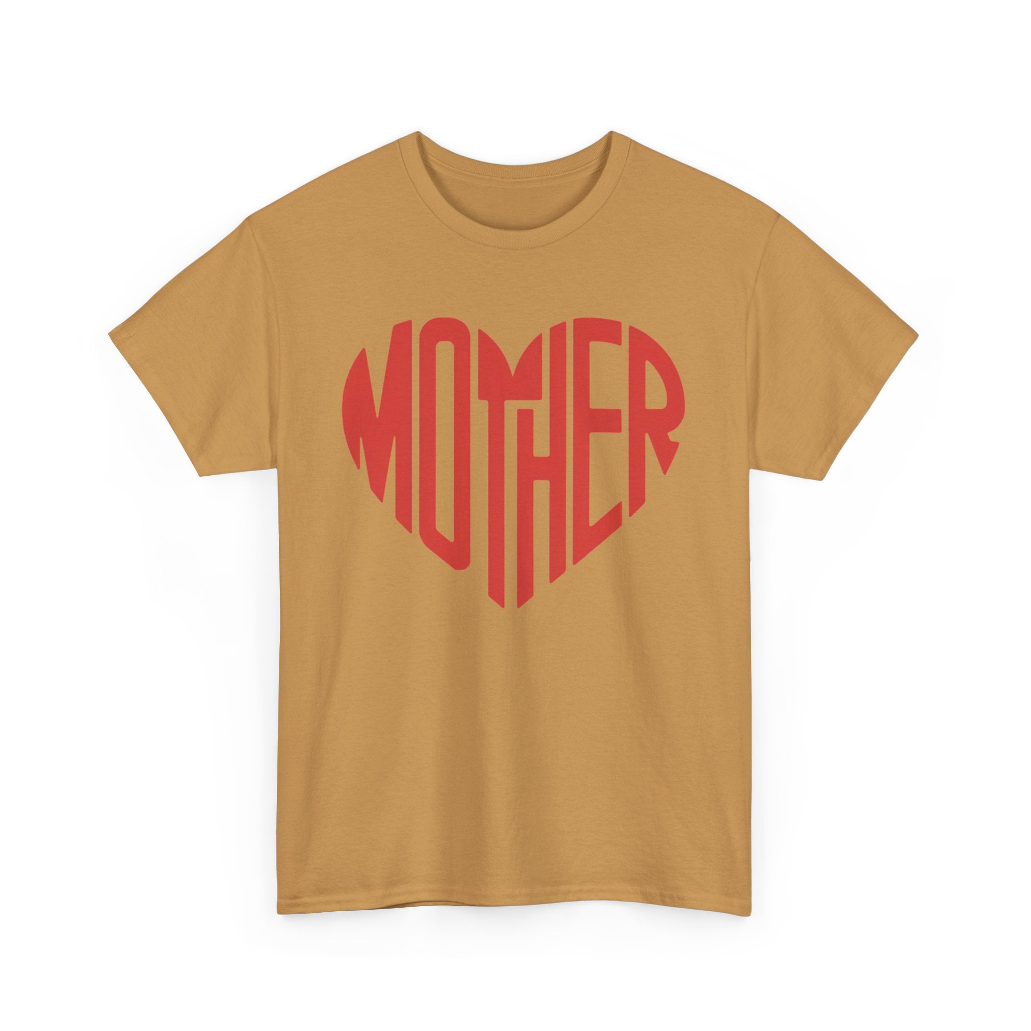 Mother Heart Unisex Heavy Cotton Tee - Perfect Gift for Mother's Day