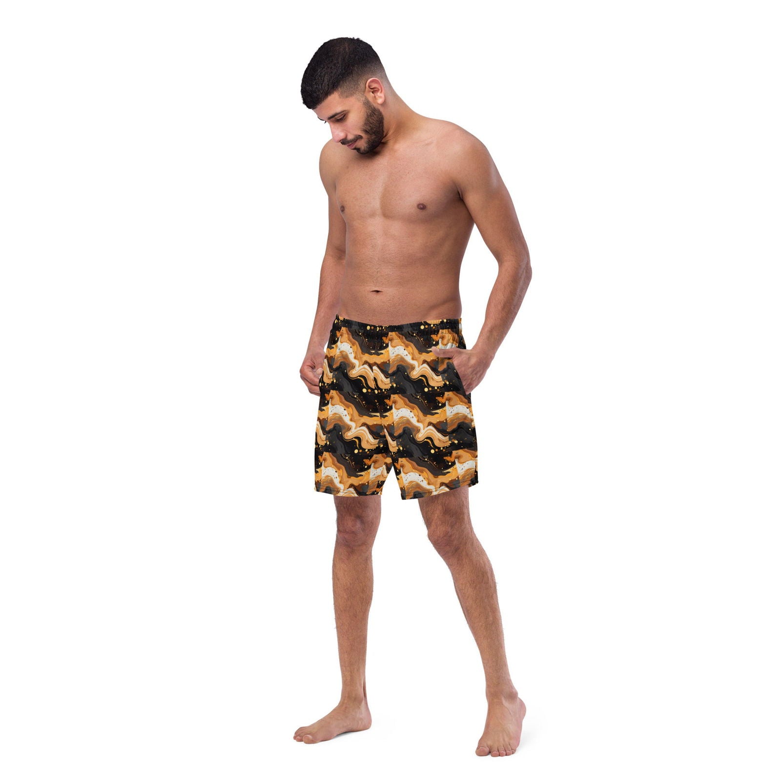 All Over Print Men's swim trunks - ShopEbonyMonique